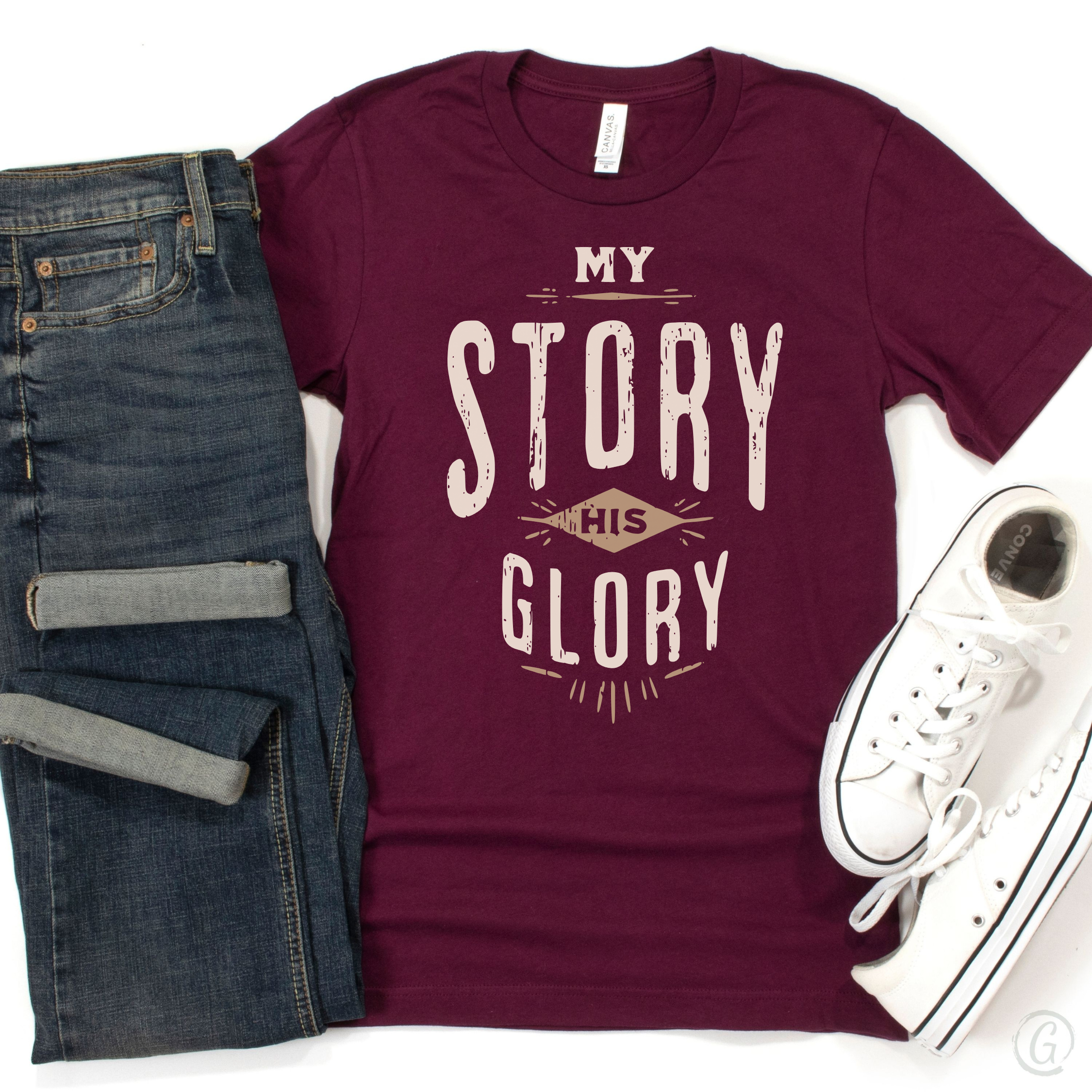 My Story His Glory Unisex Christian T-Shirt