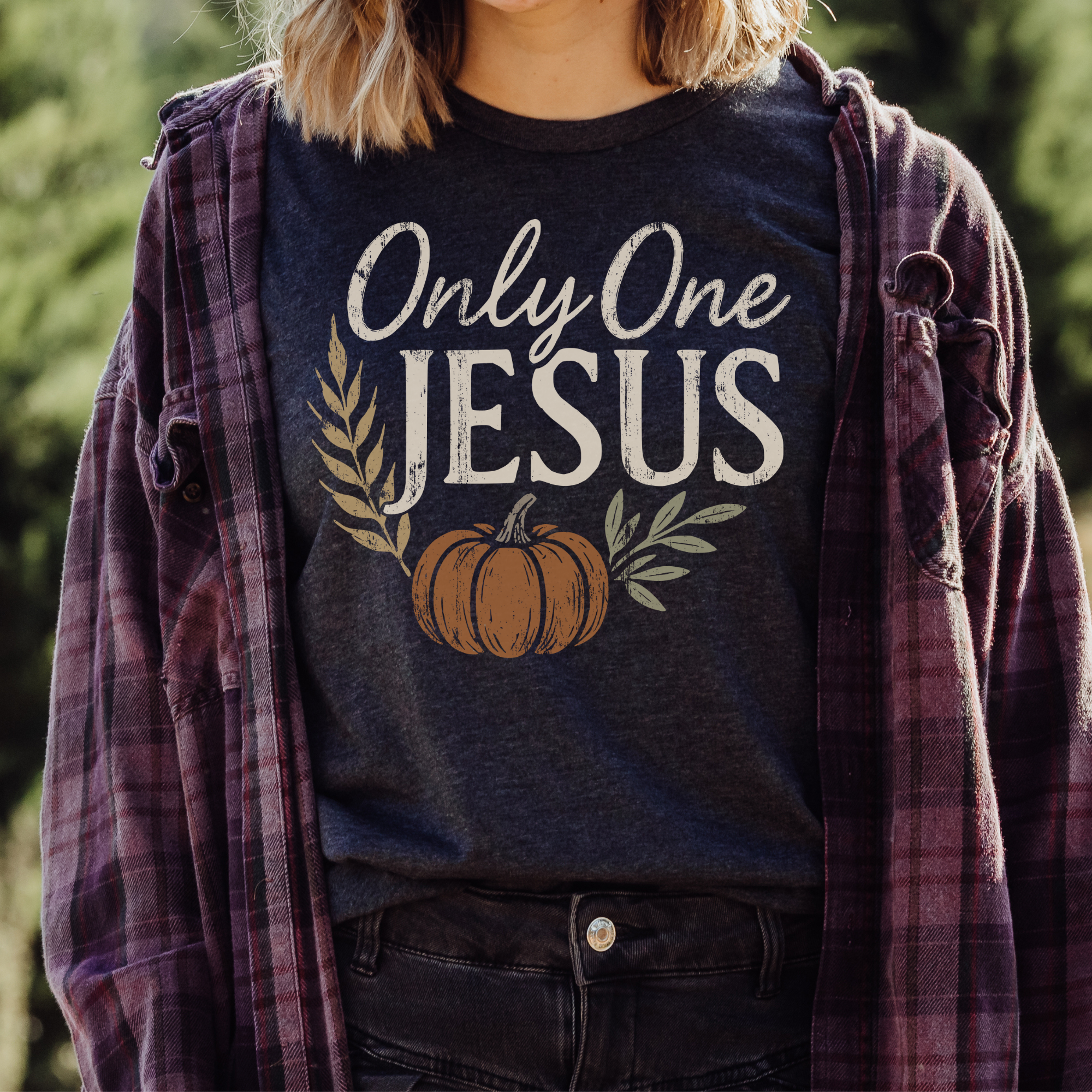 Only One Jesus John 14:6 Unisex Christian T-Shirt