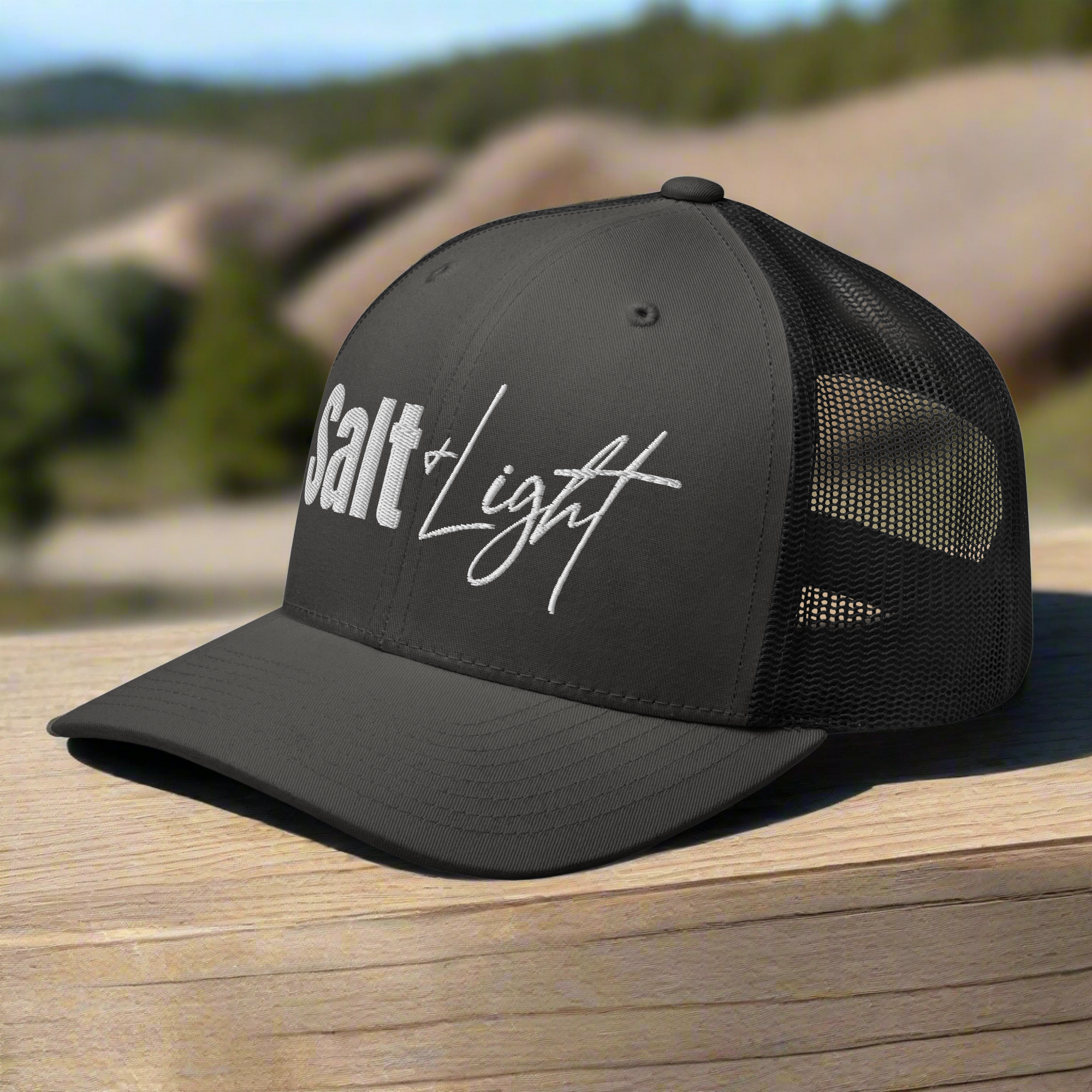 Salt & Light Christian Trucker Hat
