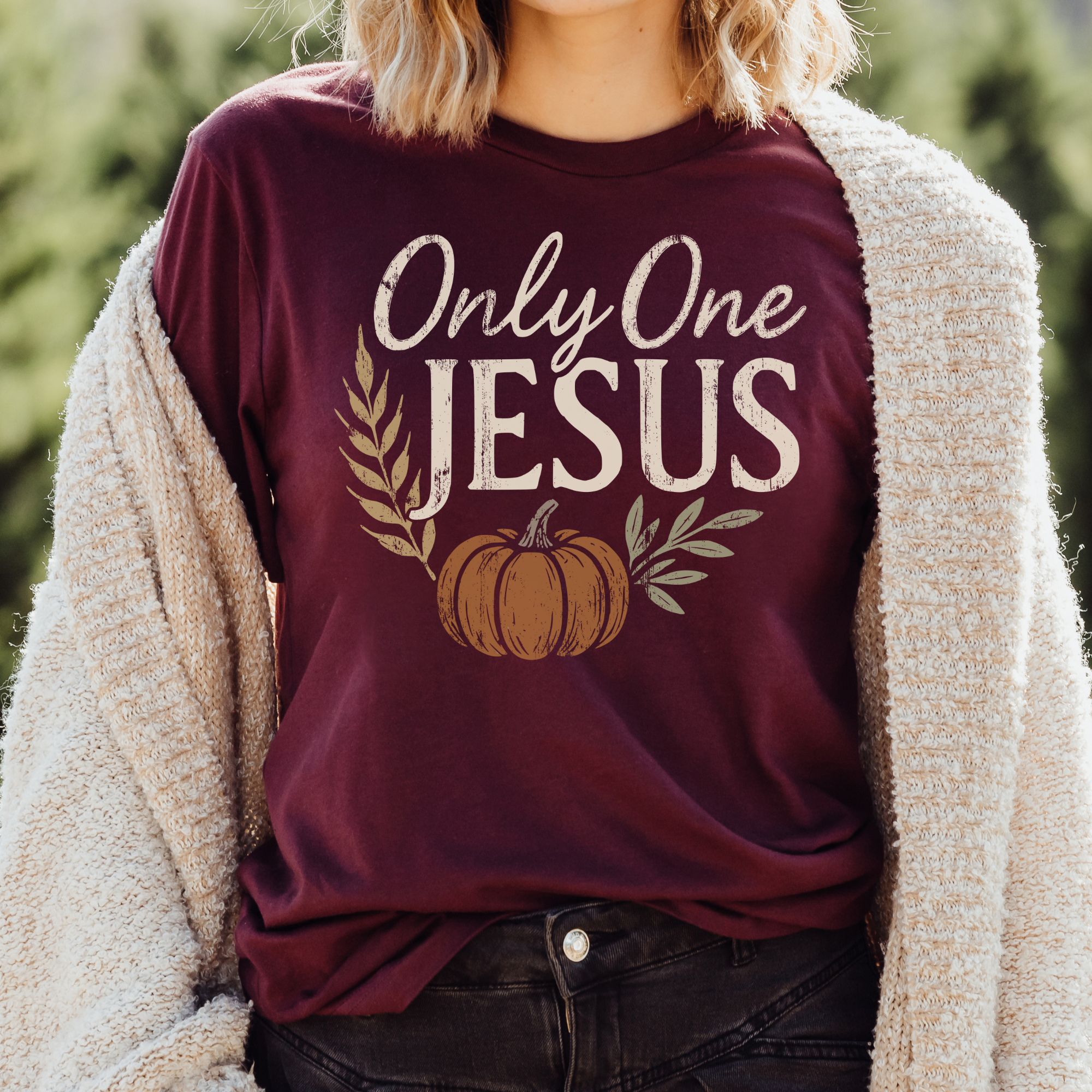 Only One Jesus John 14:6 Unisex Christian T-Shirt