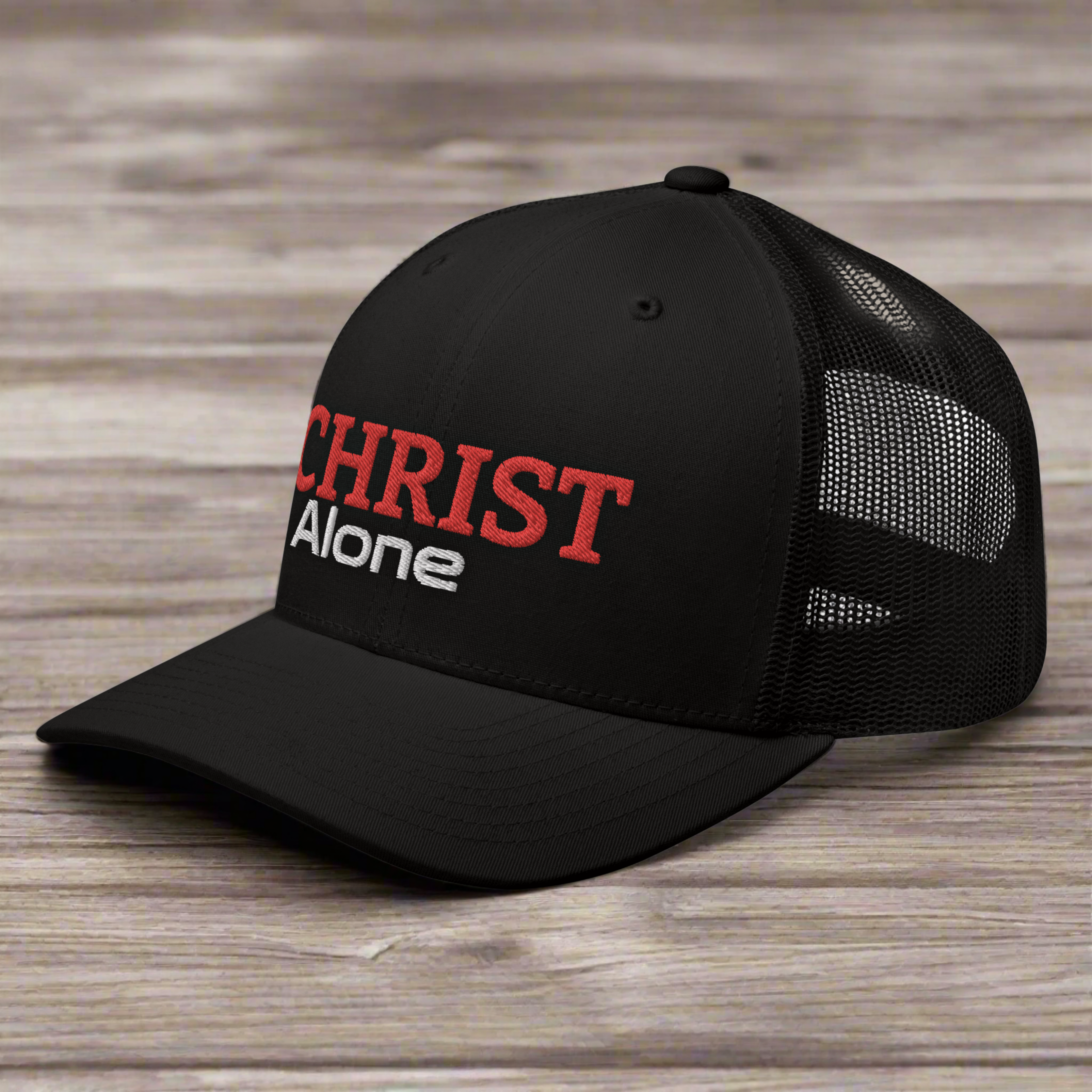 Christ Alone Trucker Hat