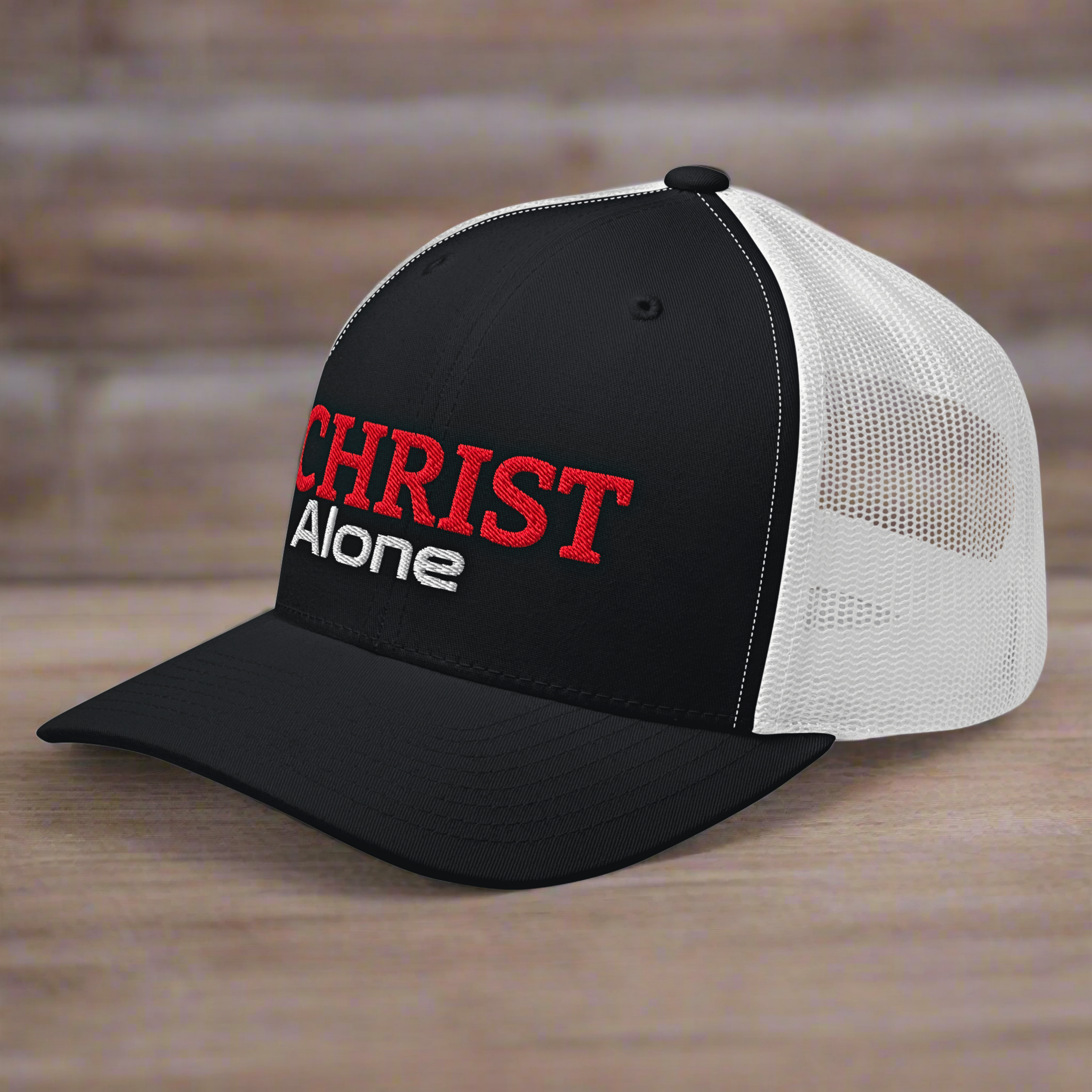 Christ Alone Trucker Hat