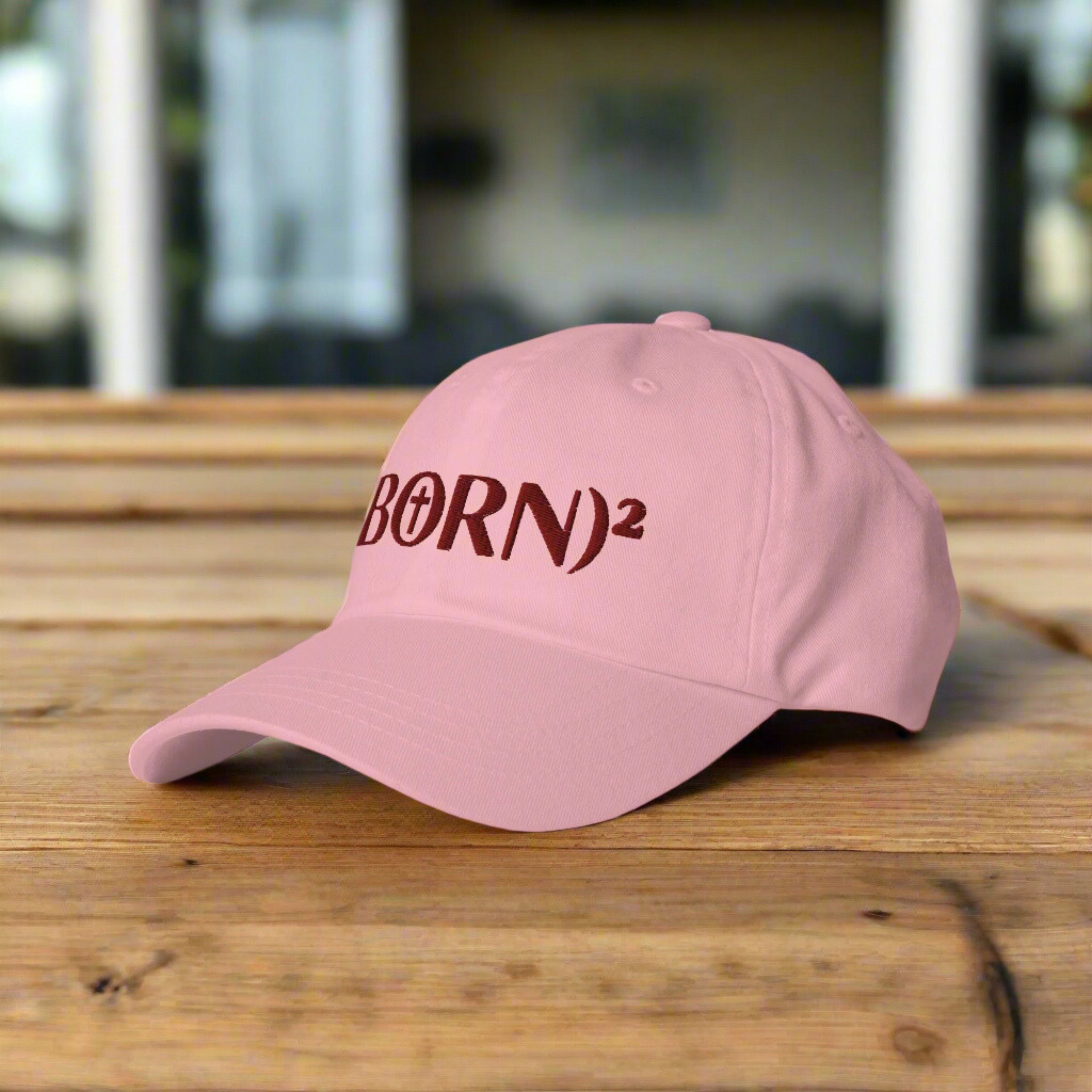 (BORN)² Puffed Christian Dad Hat