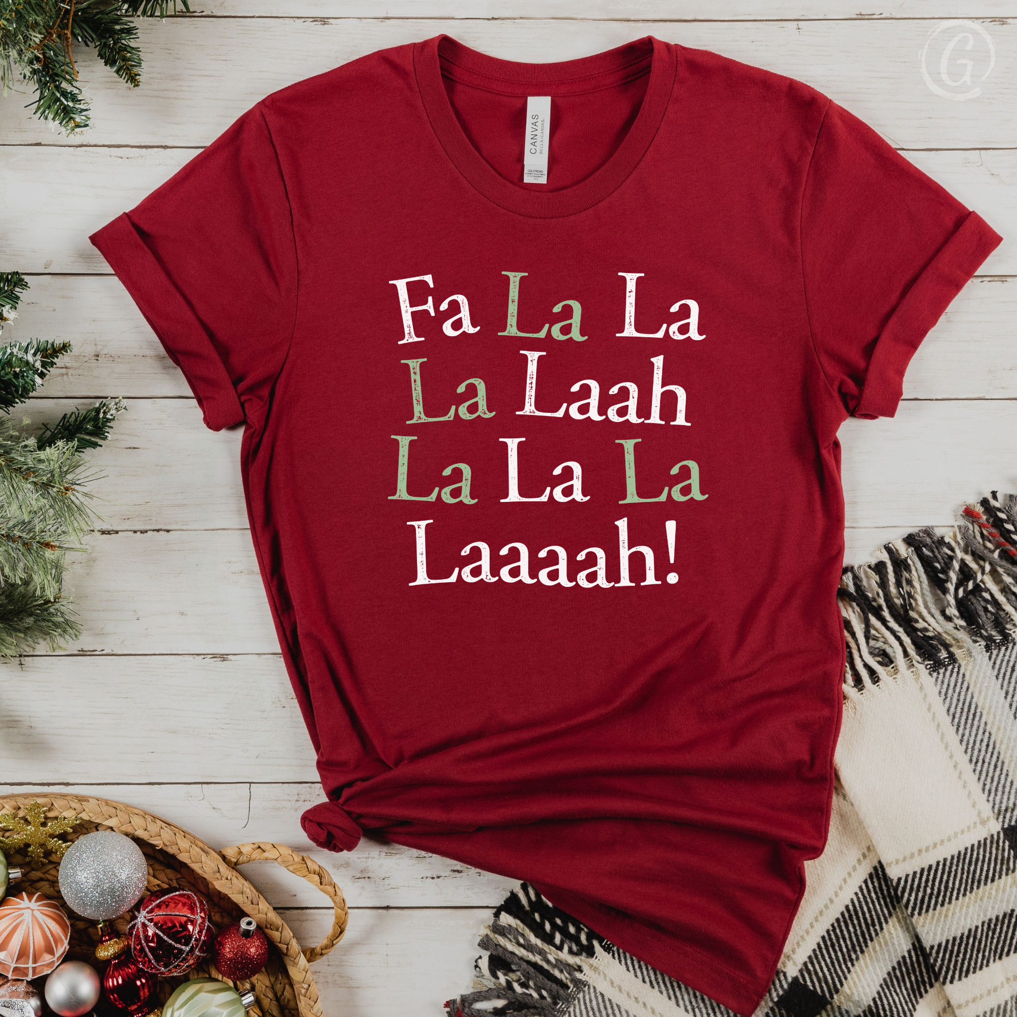 Deck The Halls Unisex Christian T-Shirt