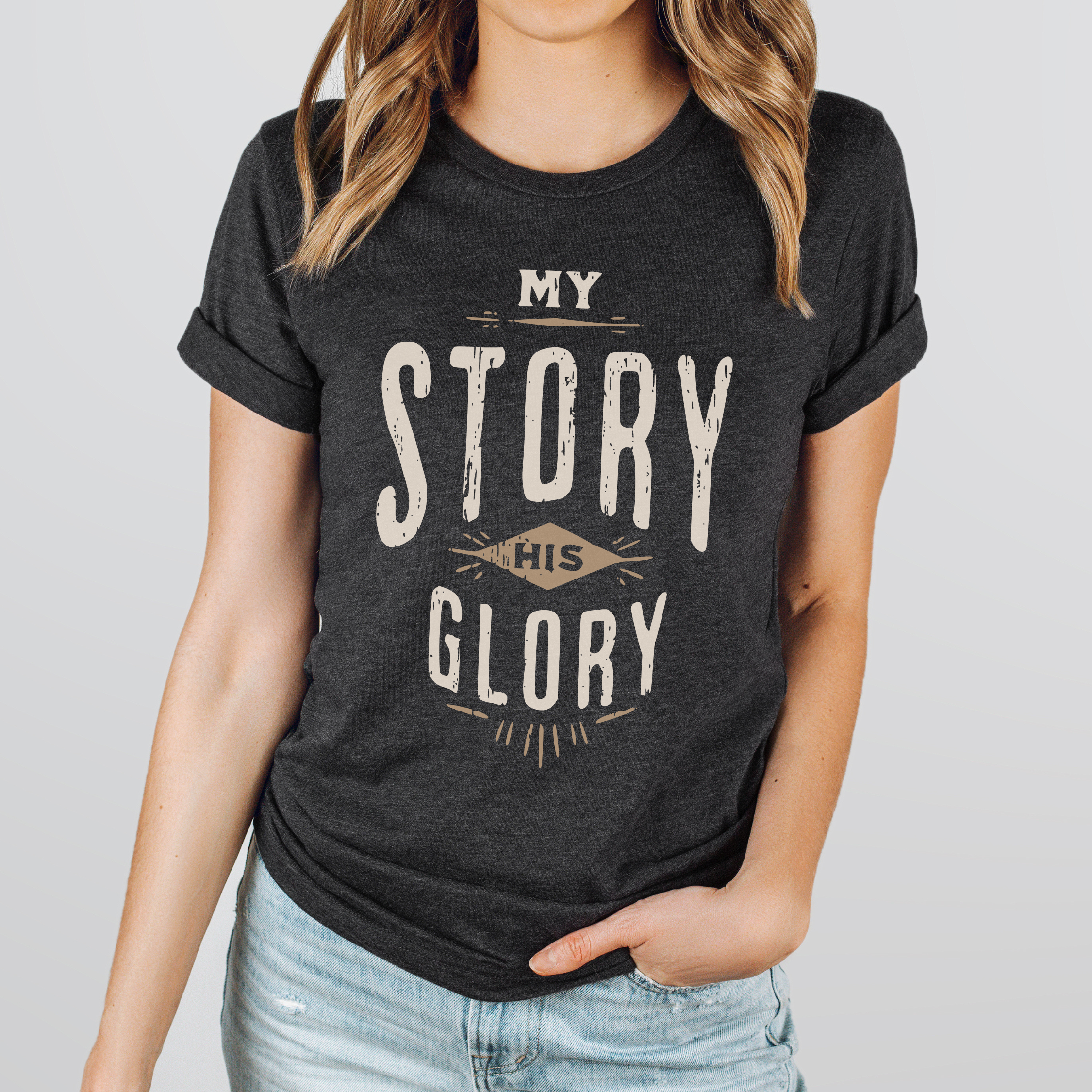 My Story His Glory Unisex Christian T-Shirt