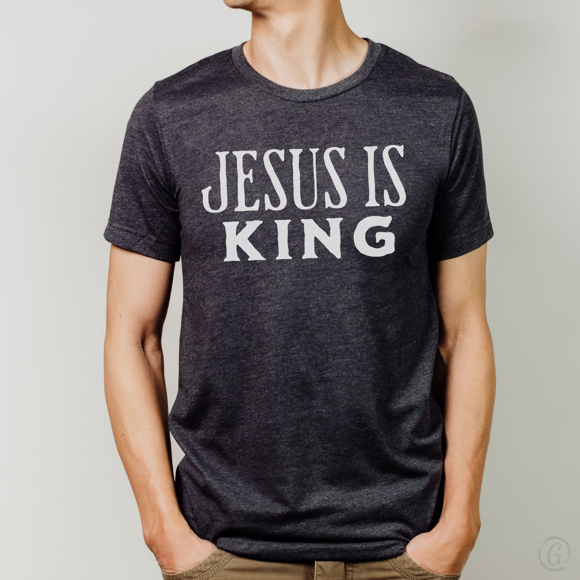 Jesus Is King Unisex Christian T-Shirt