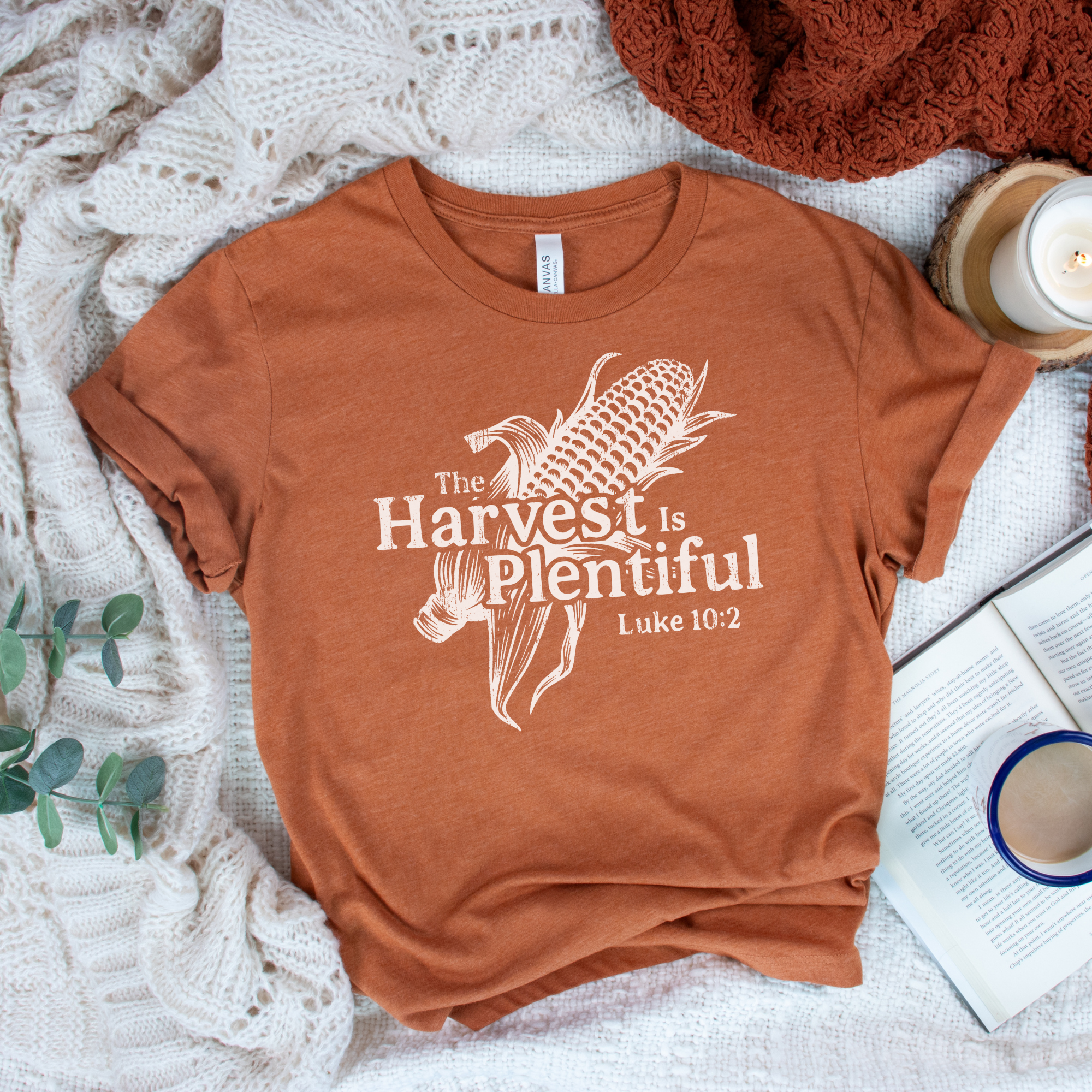 The Harvest Is Plentiful Unisex Christian T-Shirt