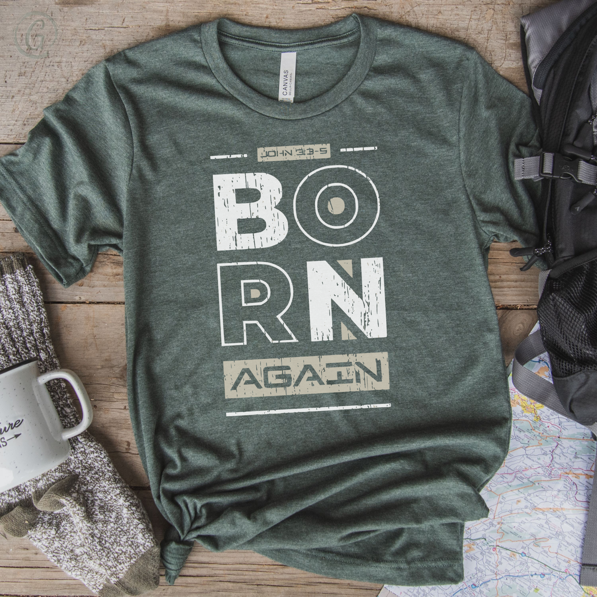 Born Again Unisex Christian T-Shirt