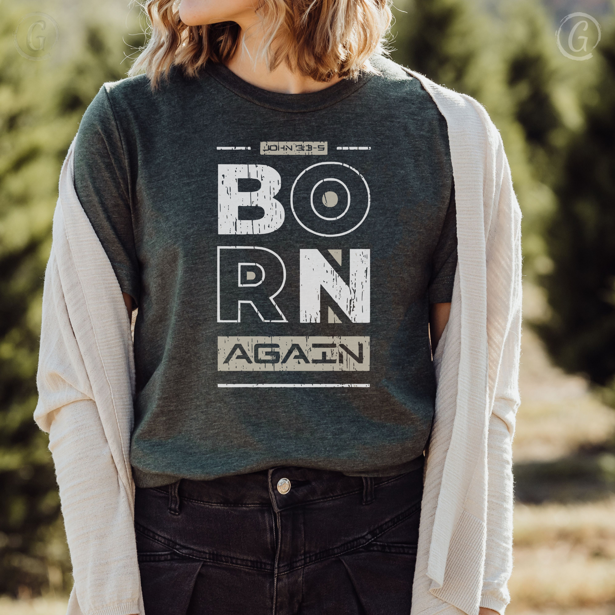 Born Again Unisex Christian T-Shirt