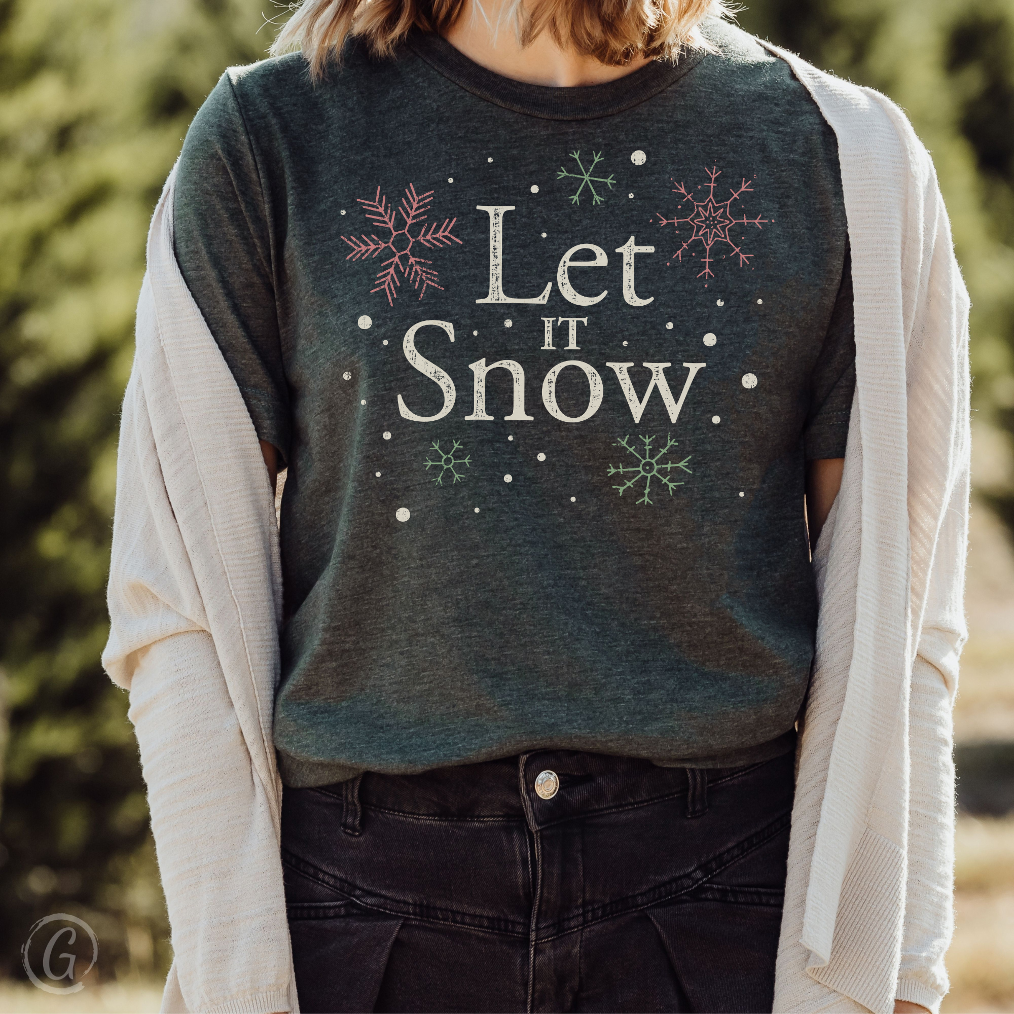 Let It Snow Unisex Christian T-Shirt
