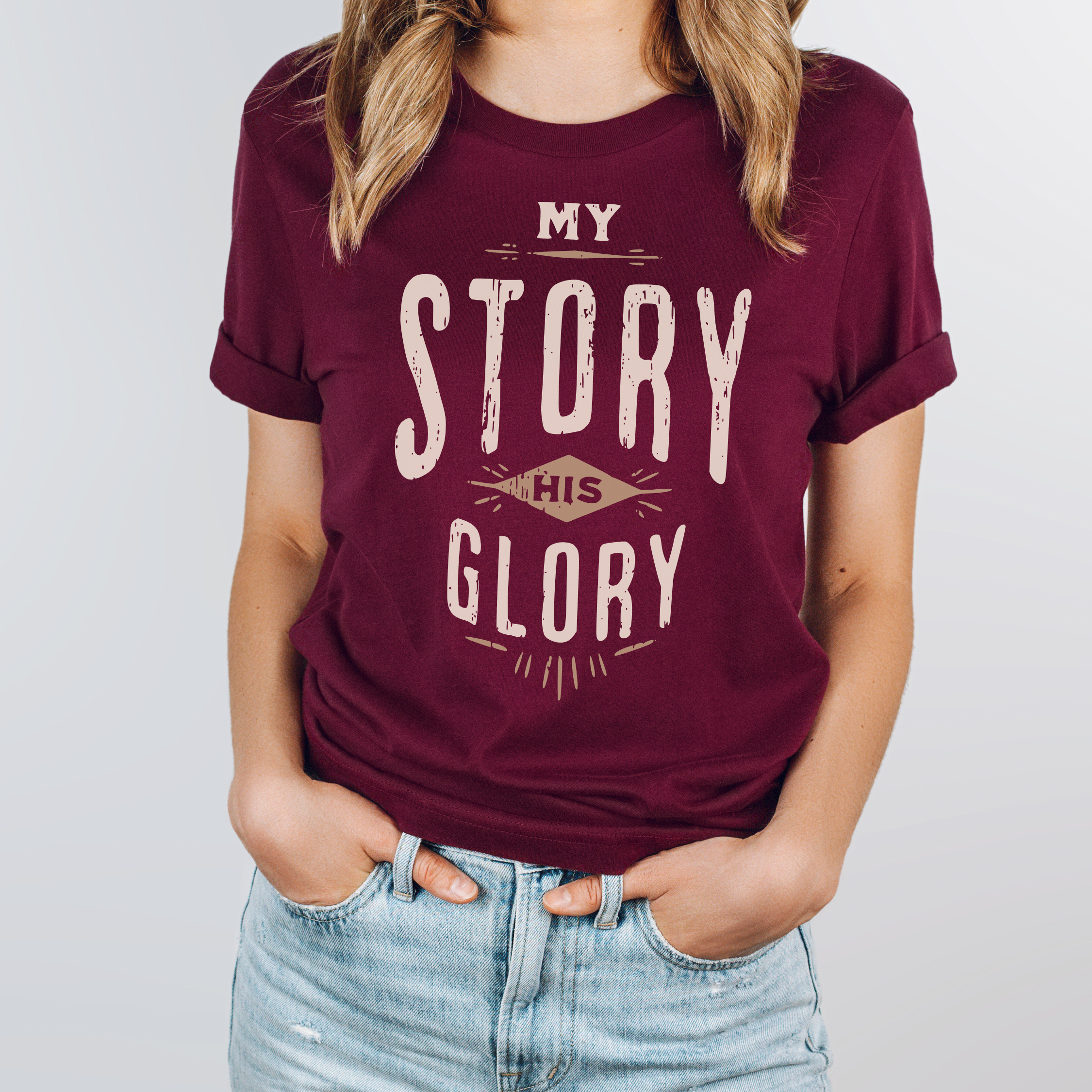 My Story His Glory Unisex Christian T-Shirt