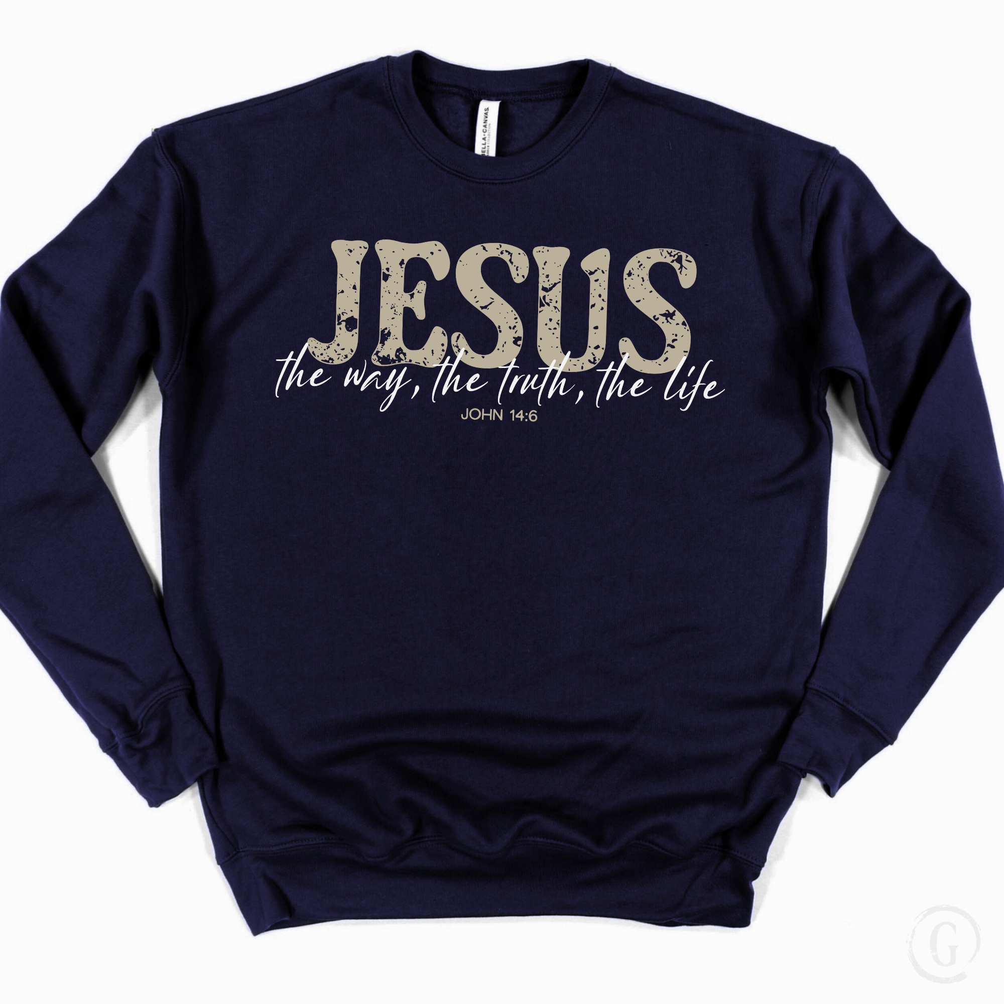 Jesus the Way, the Truth, the Life Unisex Premium Christian Sweatshirt