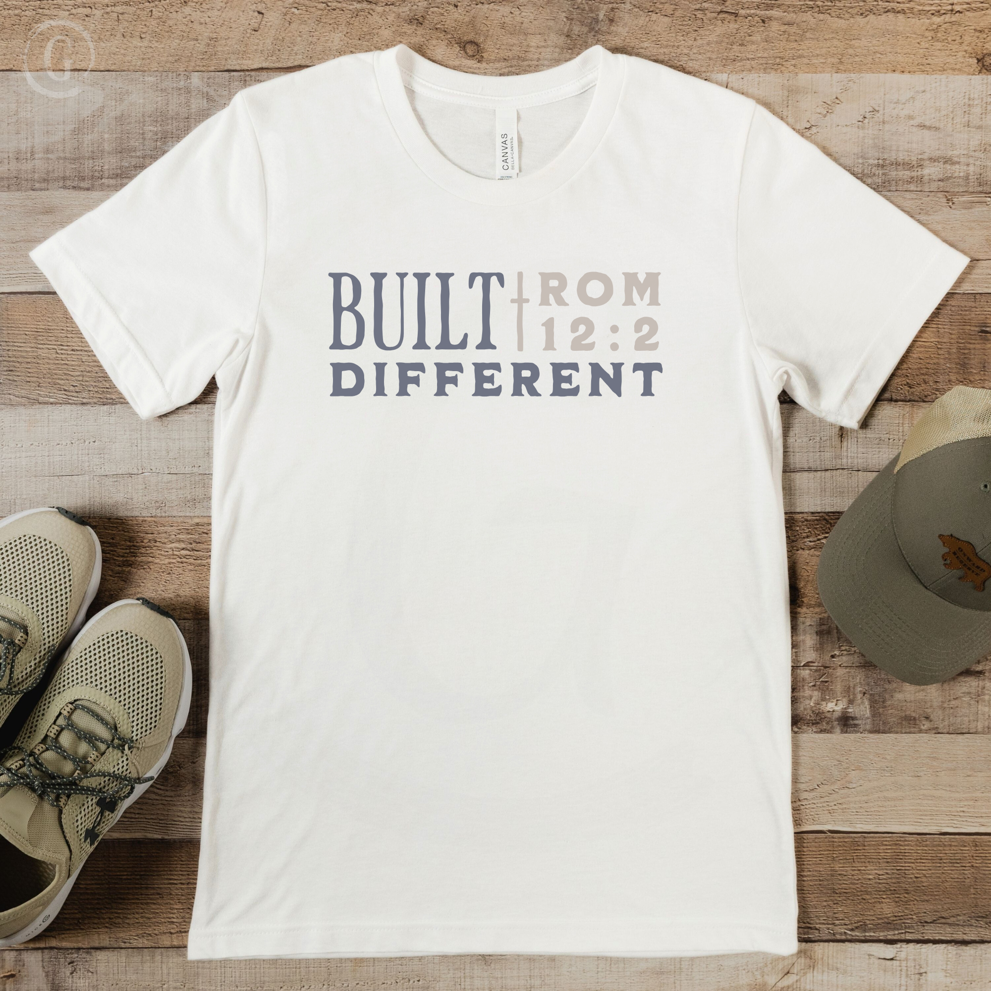 Built Different Unisex Christian T-Shirt
