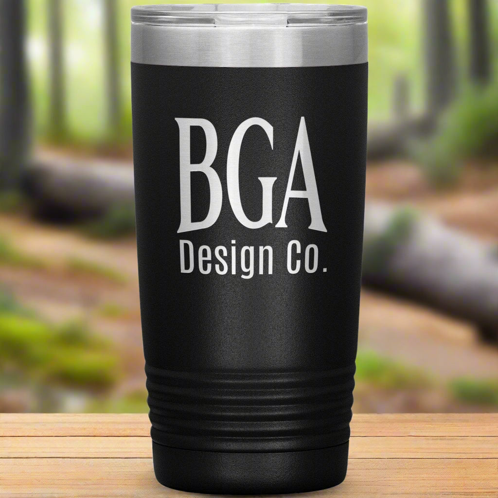 By Grace Alone Design Co. 20oz Tumbler Black