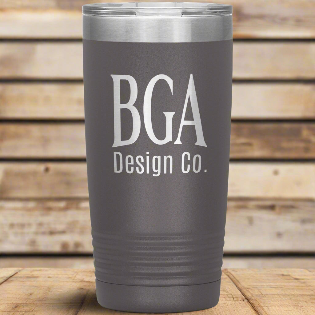 By Grace Alone Design Co. 20oz Tumbler Pewter