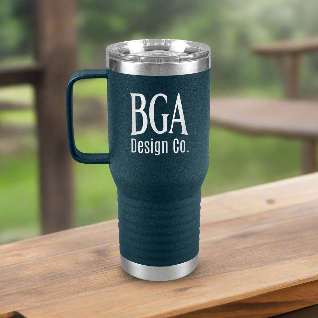 By Grace Alone Design Co. Logo 20oz Travel Tumbler