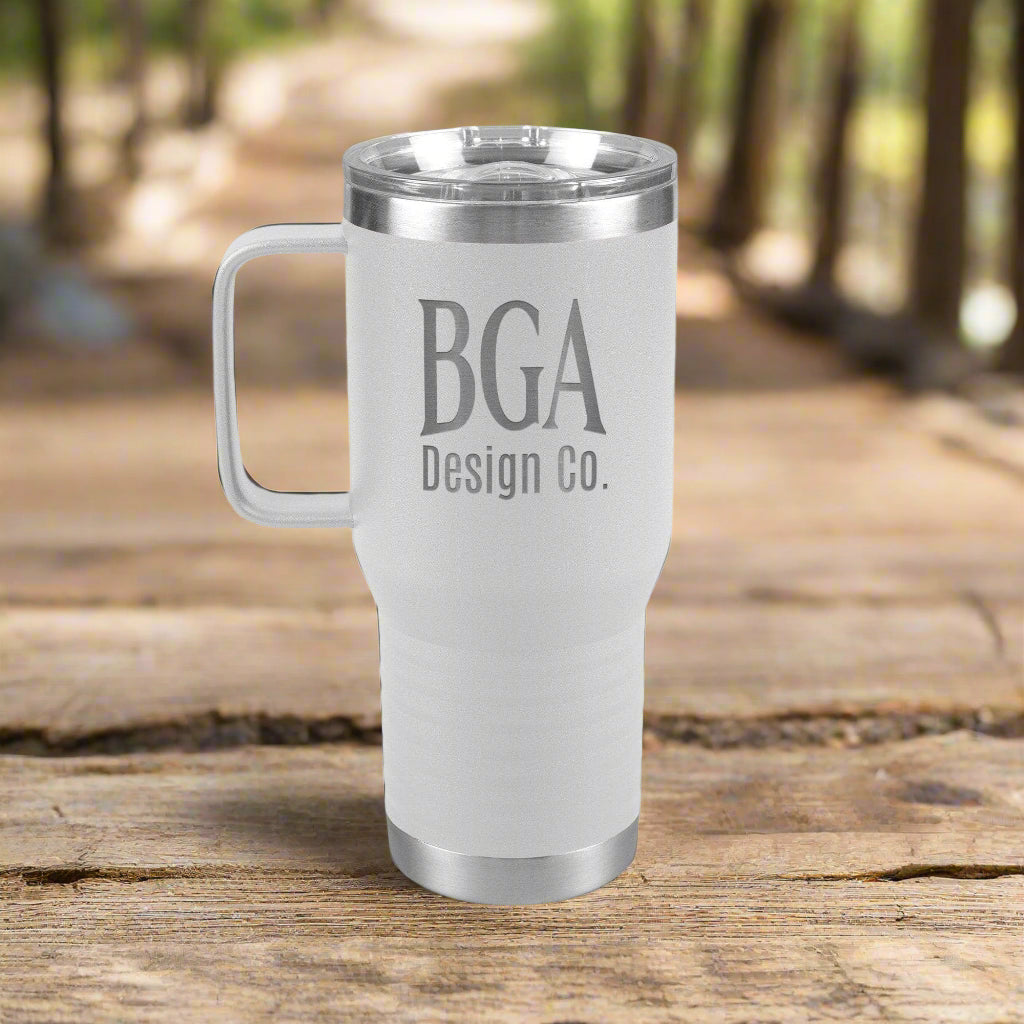 By Grace Alone Design Co. Logo 20oz Travel Tumbler