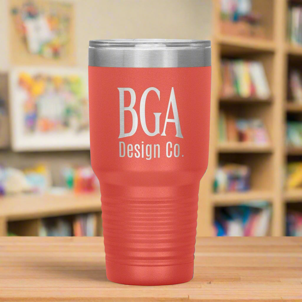 By Grace Alone Design Co. Logo 30oz Tumbler