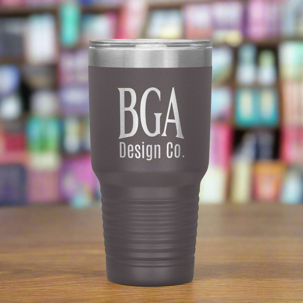 By Grace Alone Design Co. Logo 30oz Tumbler