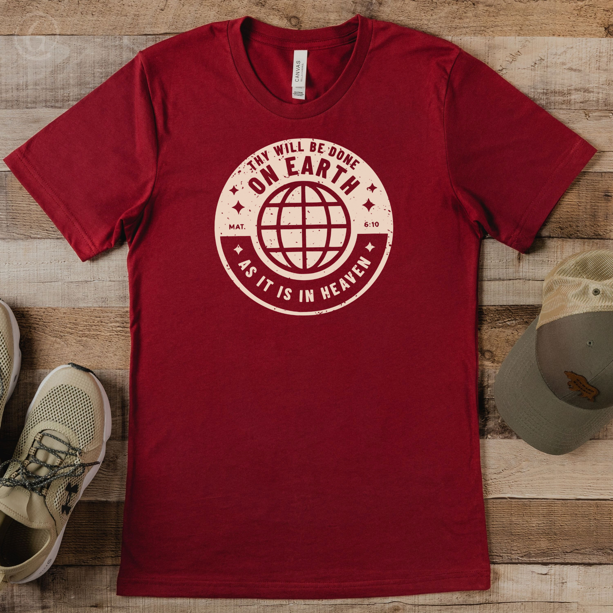 Thy Will Be Done Unisex Christian T-Shirt