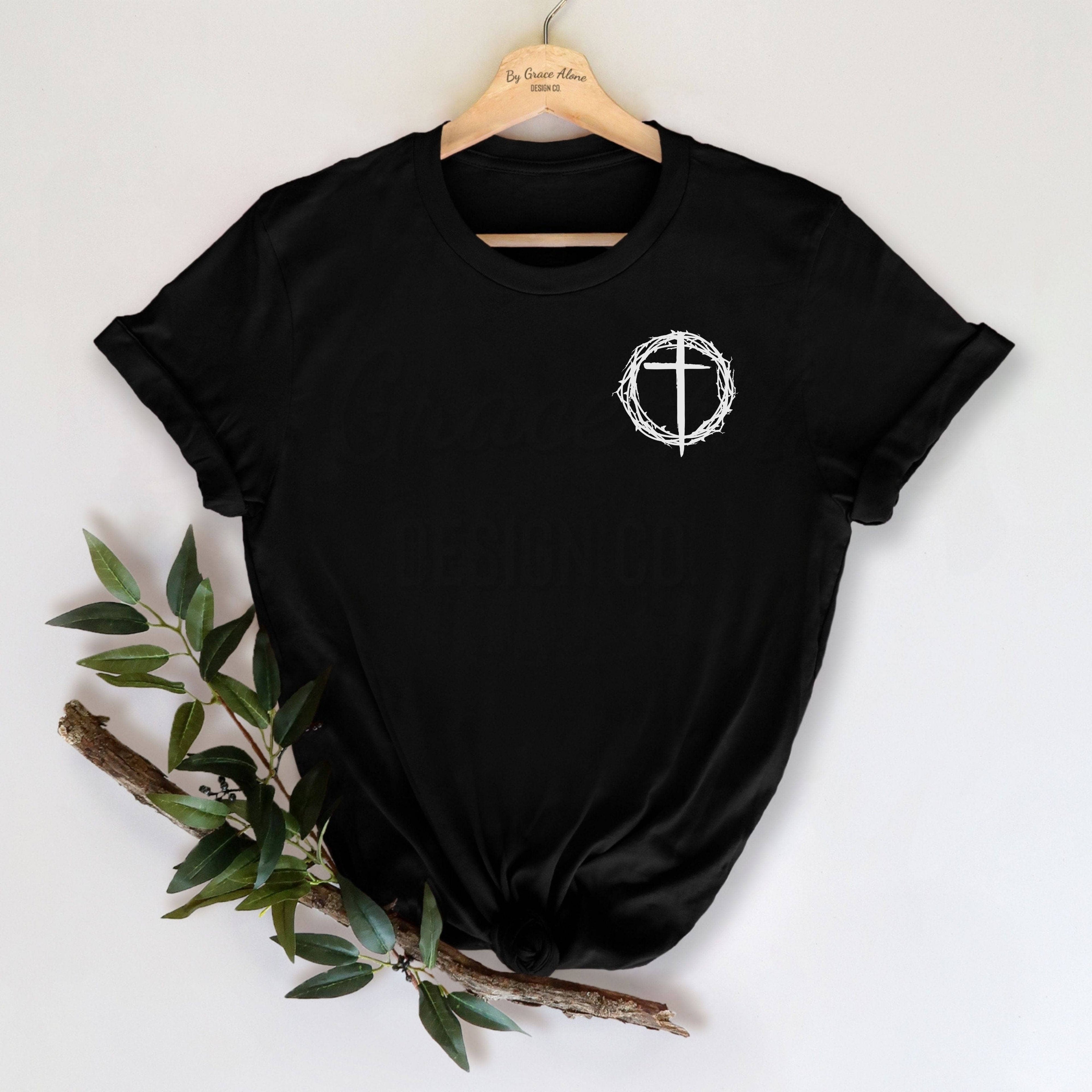 Crown Of Thorns Unisex T-Shirt Classics Black