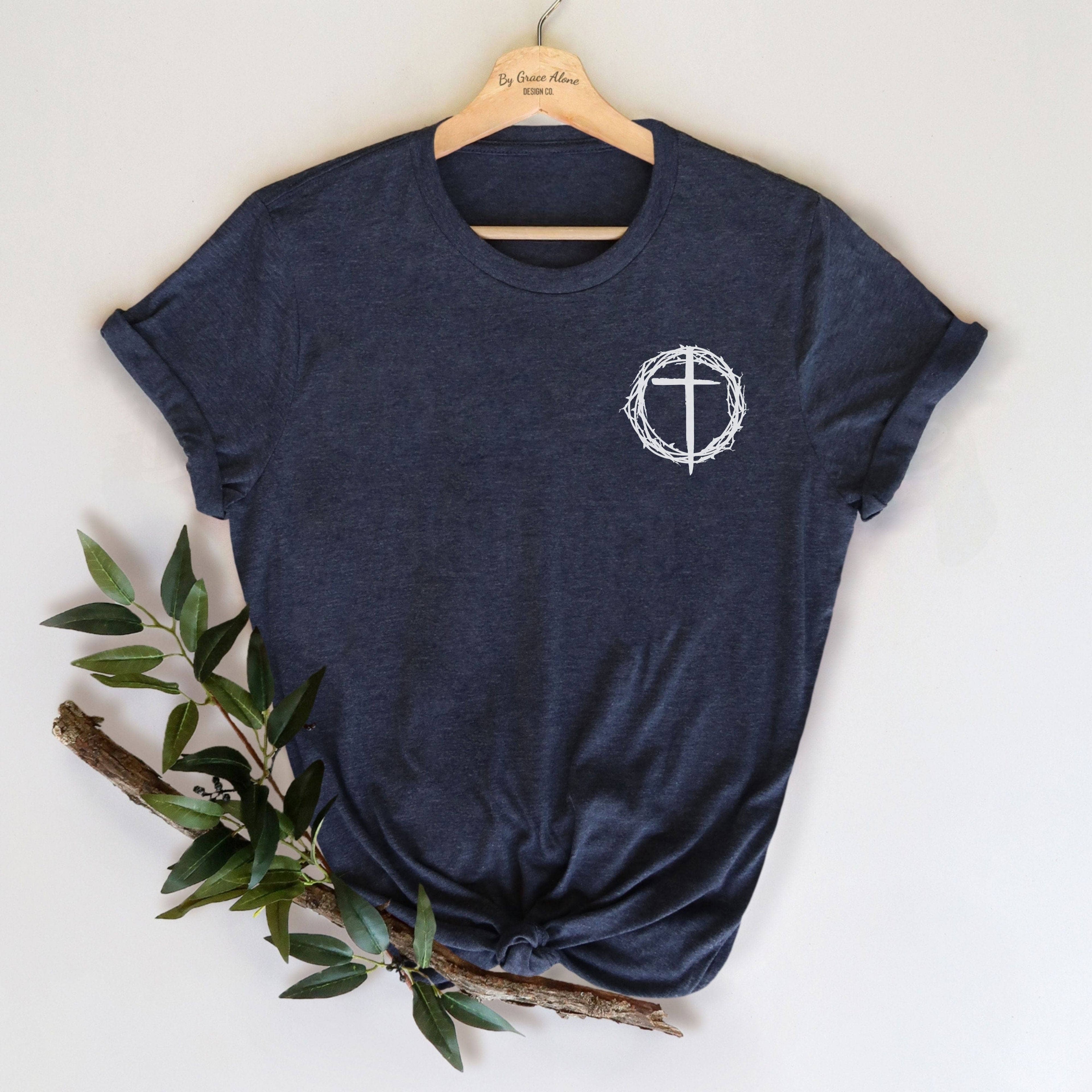 Crown Of Thorns Unisex T-Shirt Heathers Heather Midnight Navy