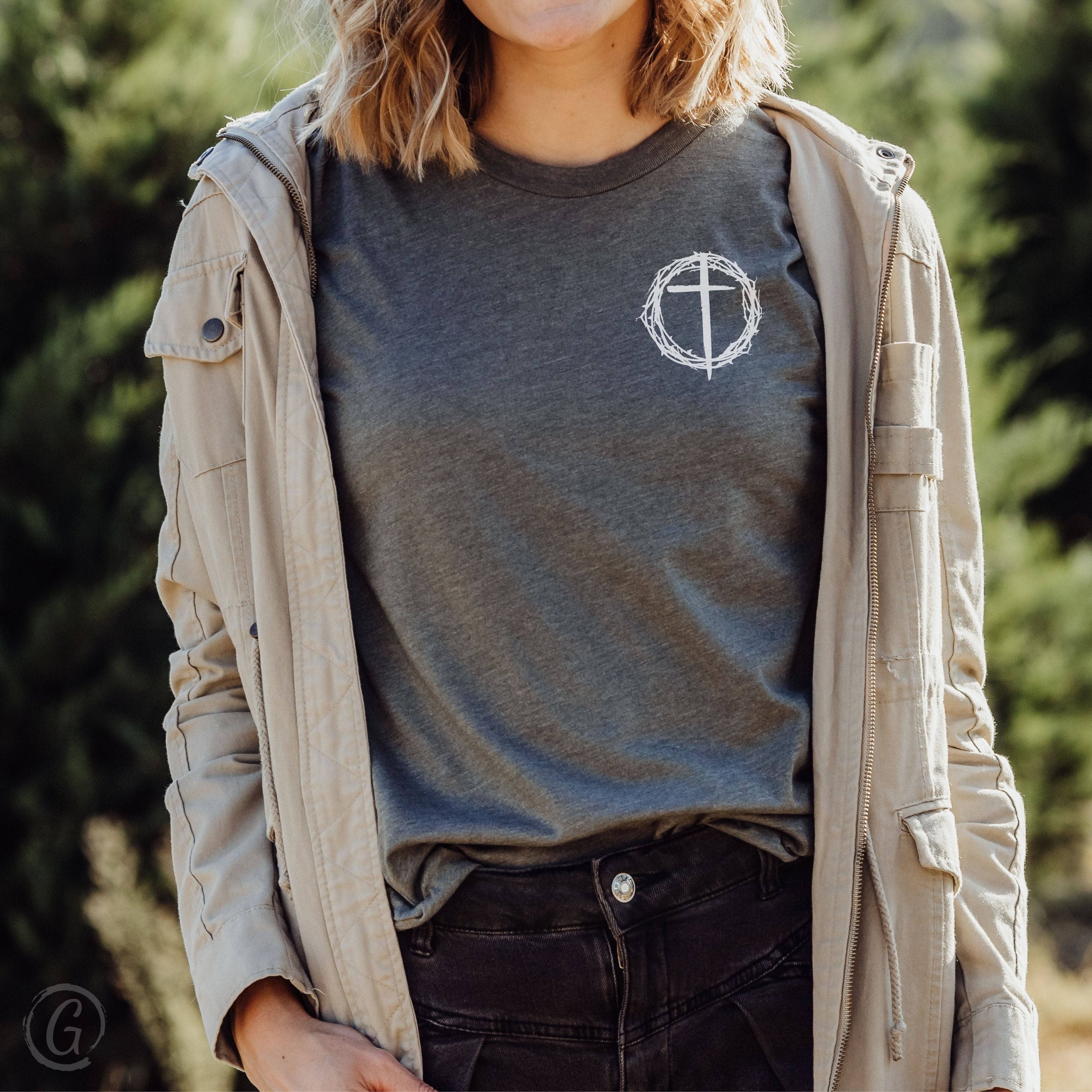 Crown Of Thorns Unisex T-Shirt Heathers Heather Military Green