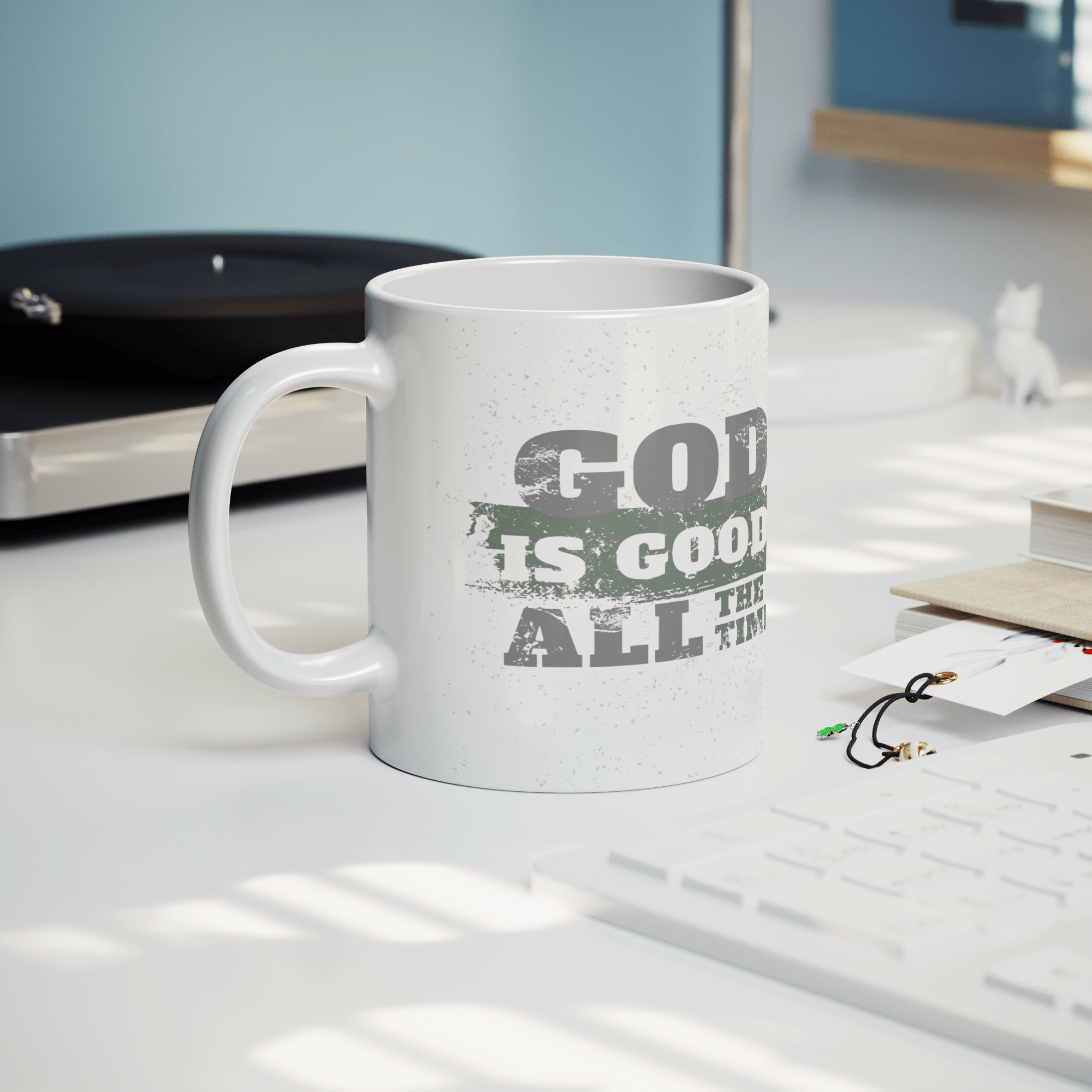 God Is Good And By Grace Alone Design Co. Logo Ceramic Mug