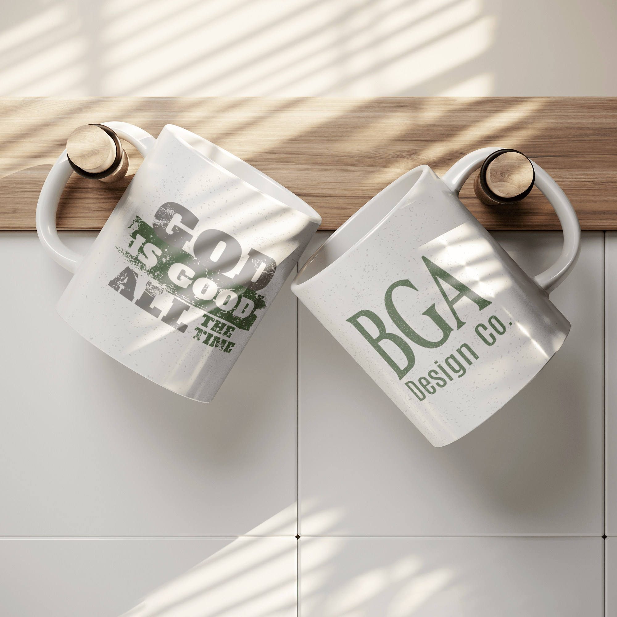 God Is Good And By Grace Alone Design Co. Logo Ceramic Mug