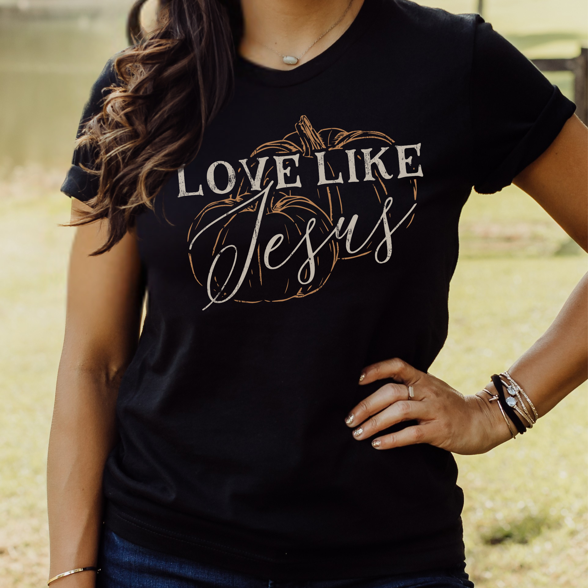 Love Like Jesus John 13:34 Christian Unisex T-Shirt