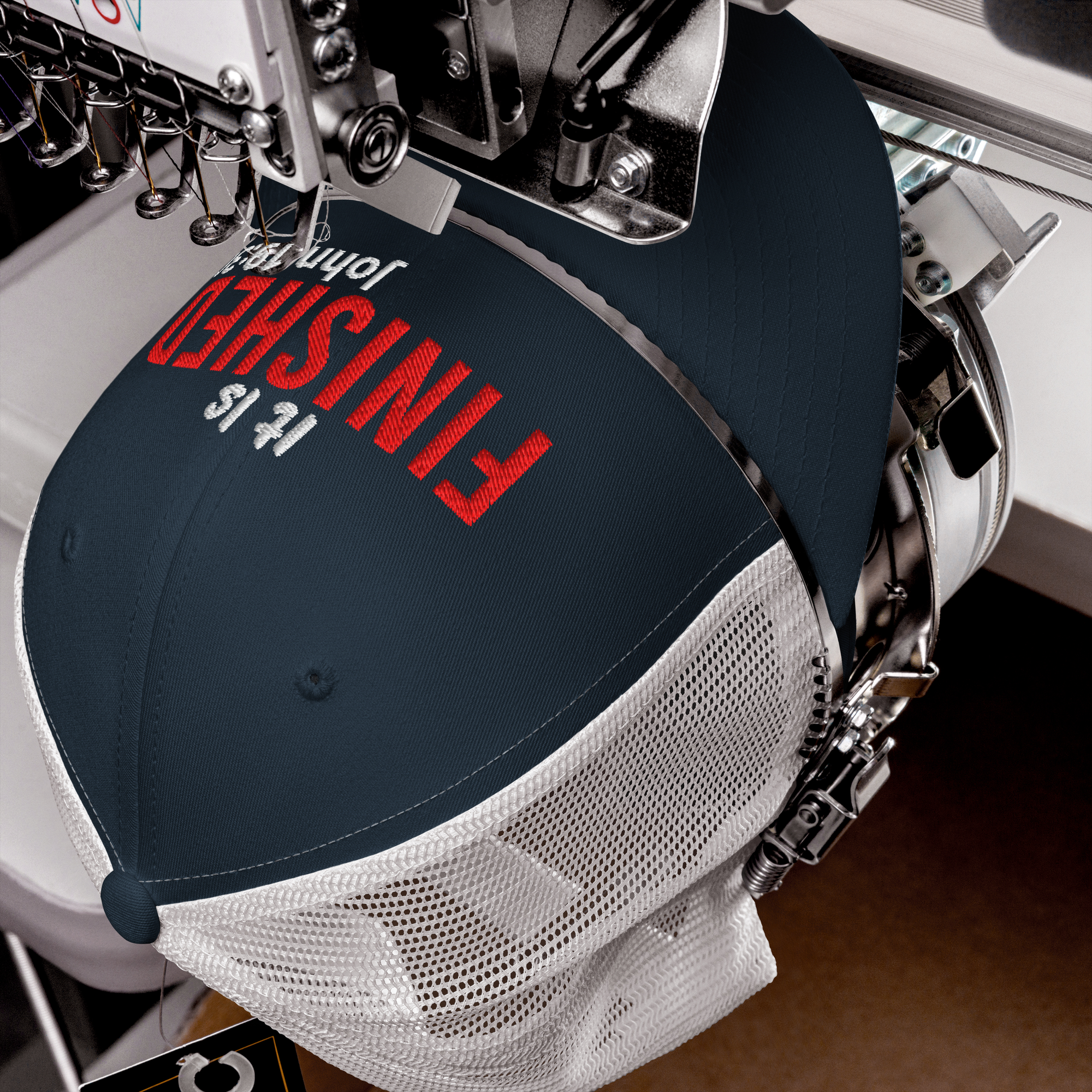 It Is Finished John 19:30 Trucker Hat