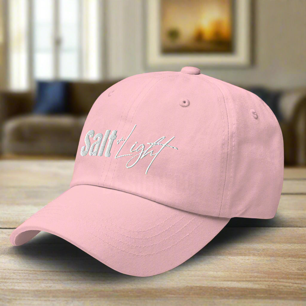 Salt & Light Matthew 5:13-16 Dad Hat Pink