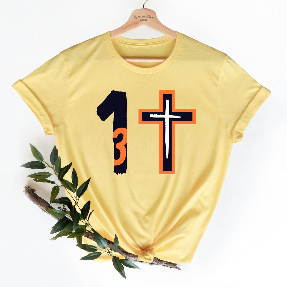 3 in 1 Holy Trinity Unisex T-Shirt Yellow