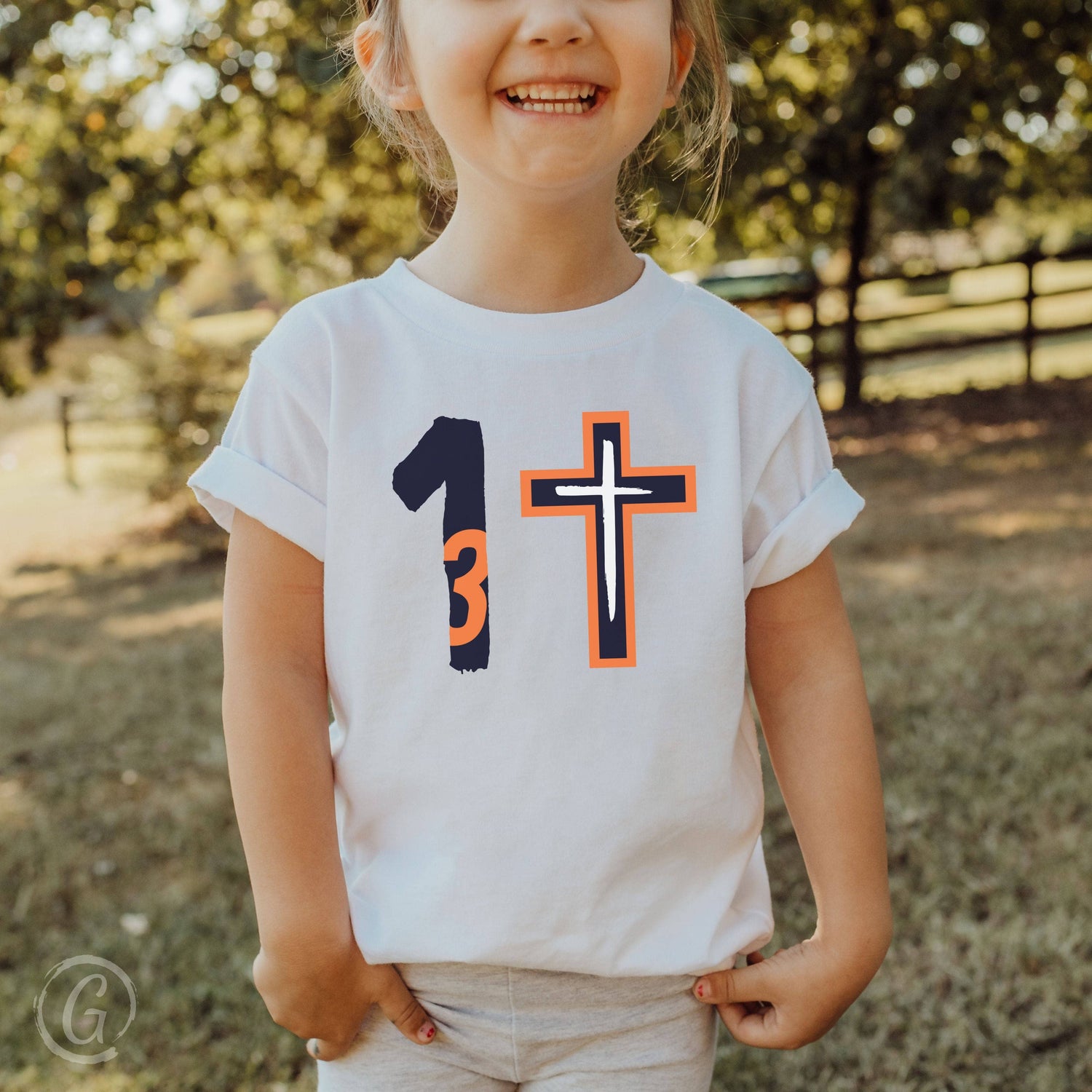 3 in 1 Holy Trinity Unisex Toddler T-Shirt White