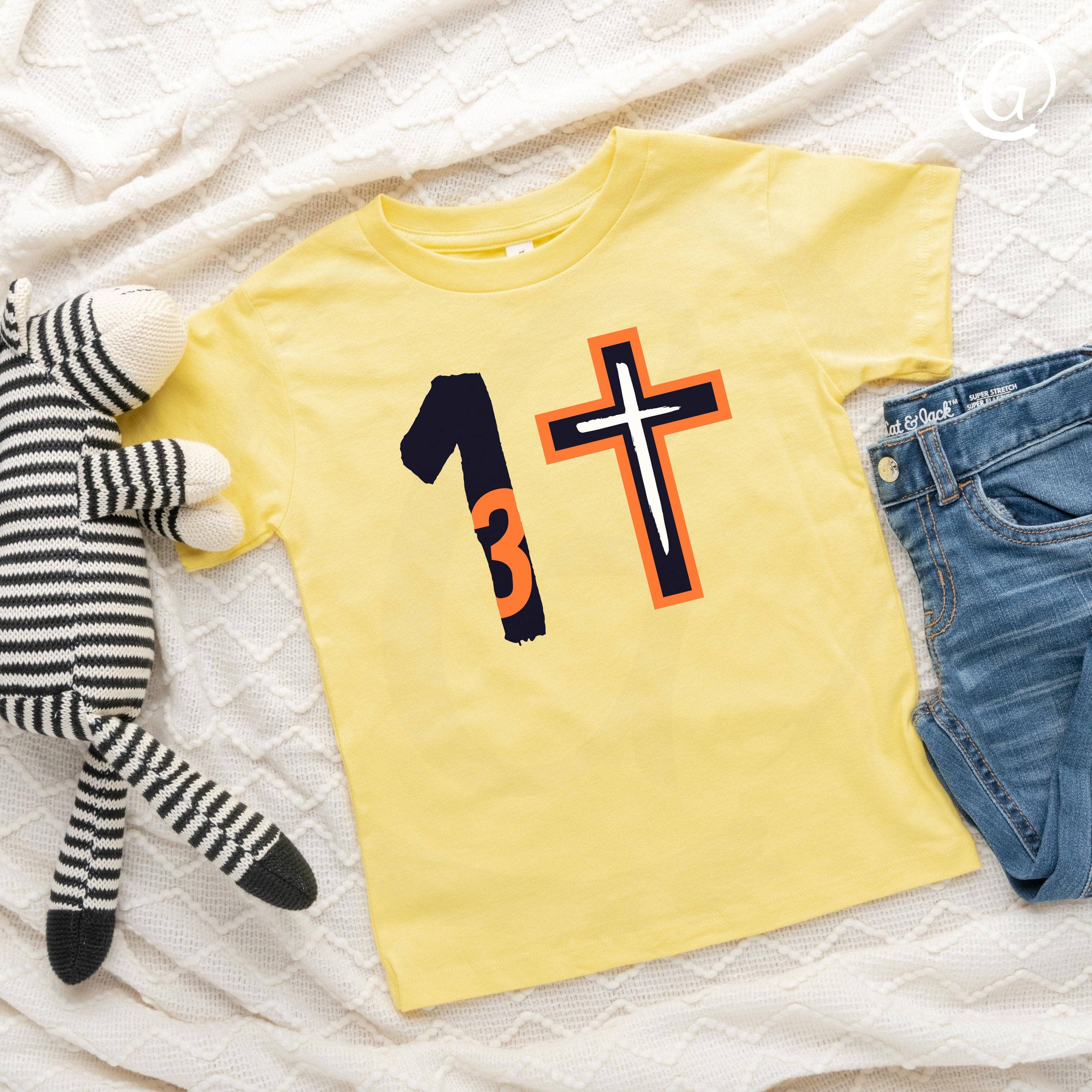 3 in 1 Holy Trinity Unisex Toddler T-Shirt Yellow