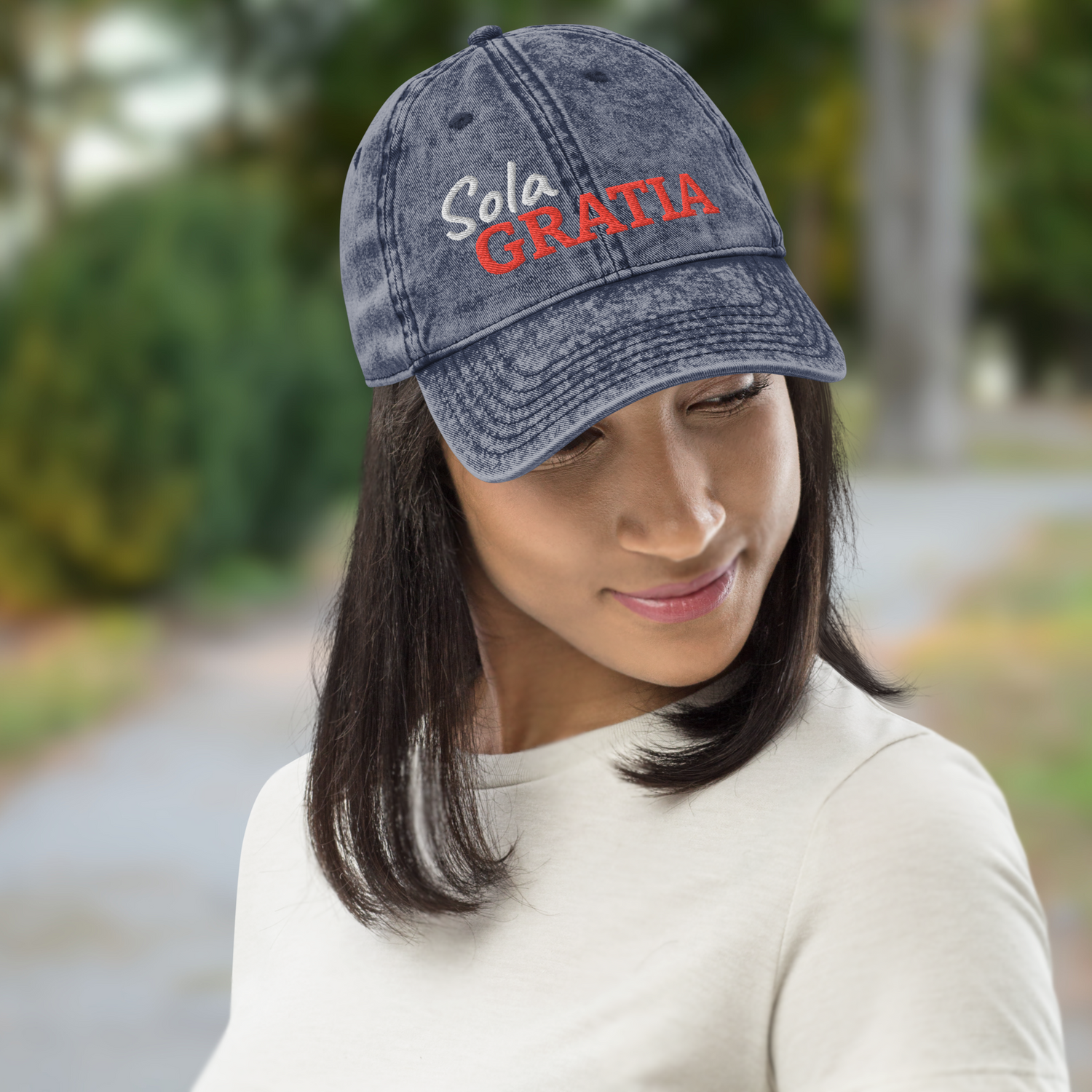 Sola Gratia Vintage Hat