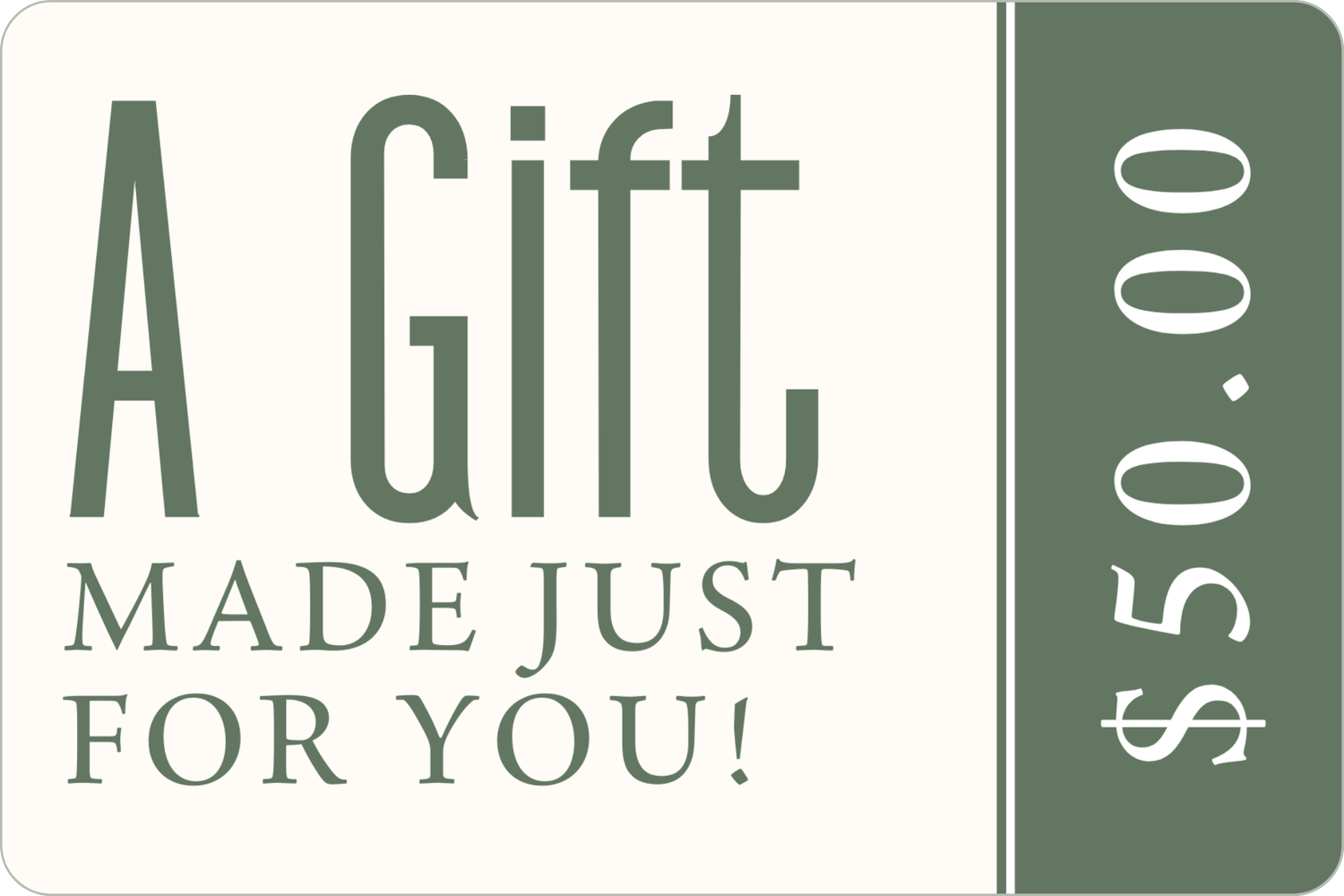 By Grace Alone Design Co Digital Gift Card