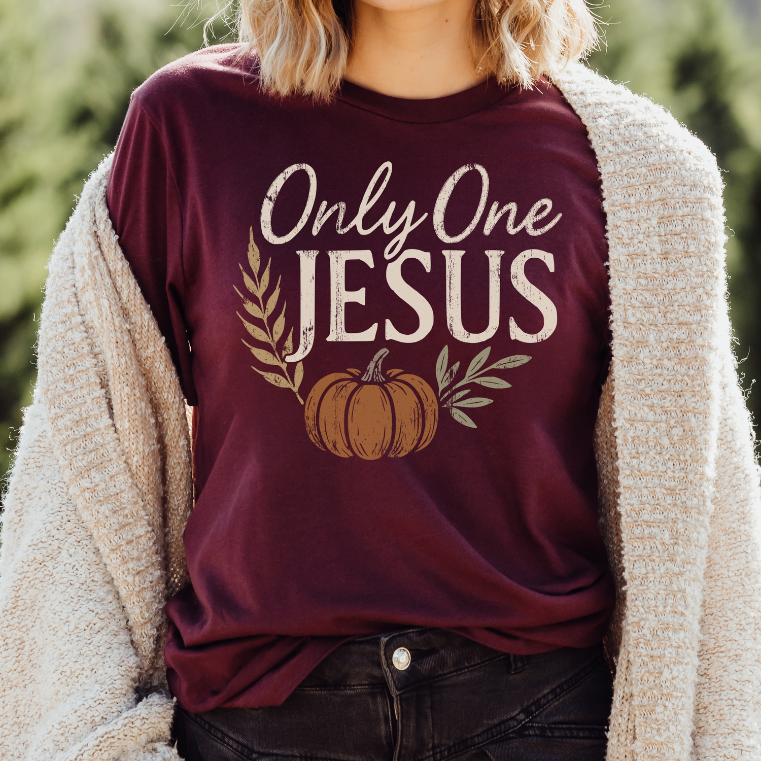 Only One Jesus John 14:6 Unisex Christian T-Shirt