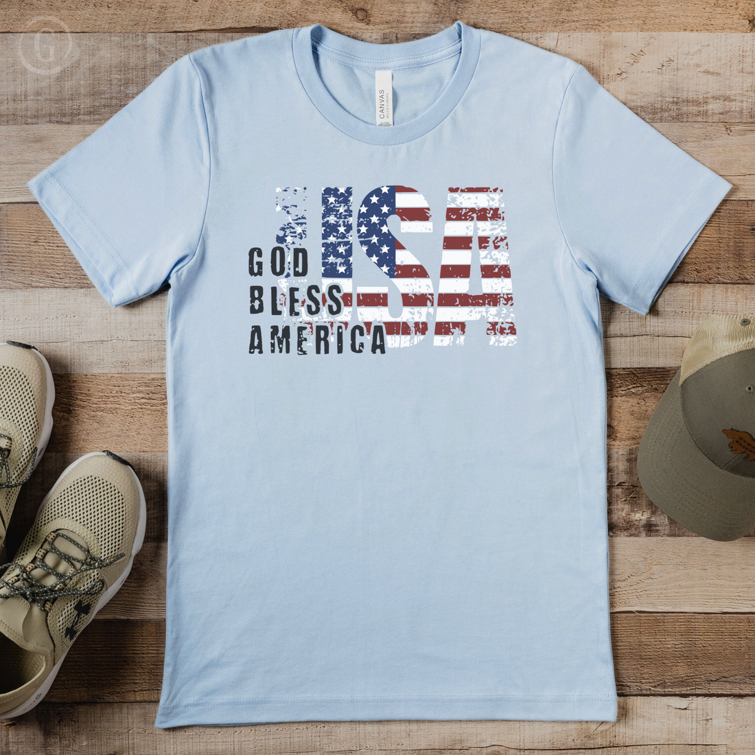 God Bless America Unisex Christian T-Shirt