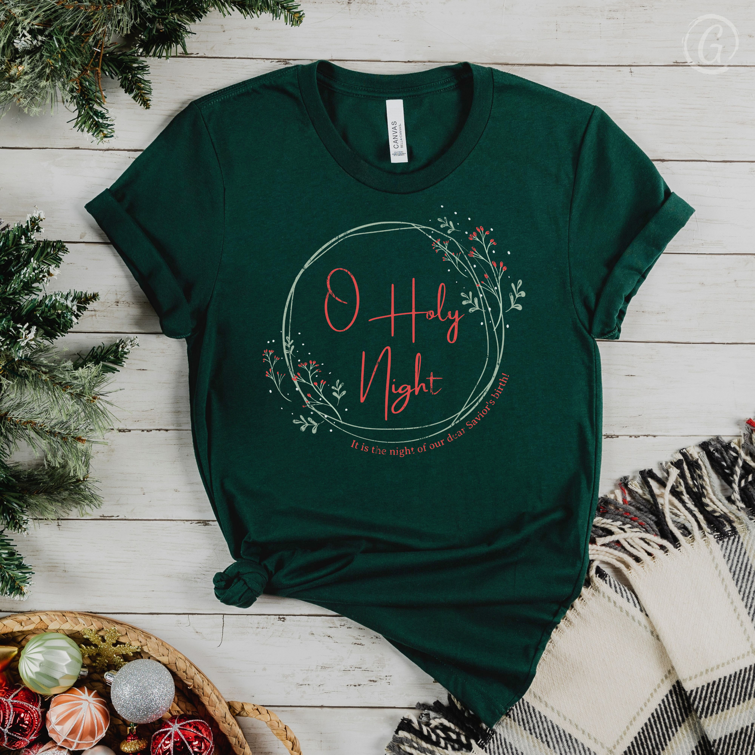 O Holy Night Unisex Christian T-Shirt