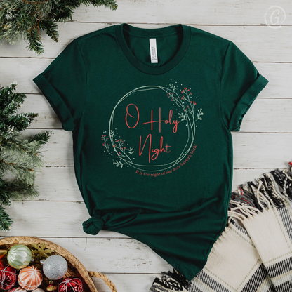 O Holy Night Unisex Christian T-Shirt