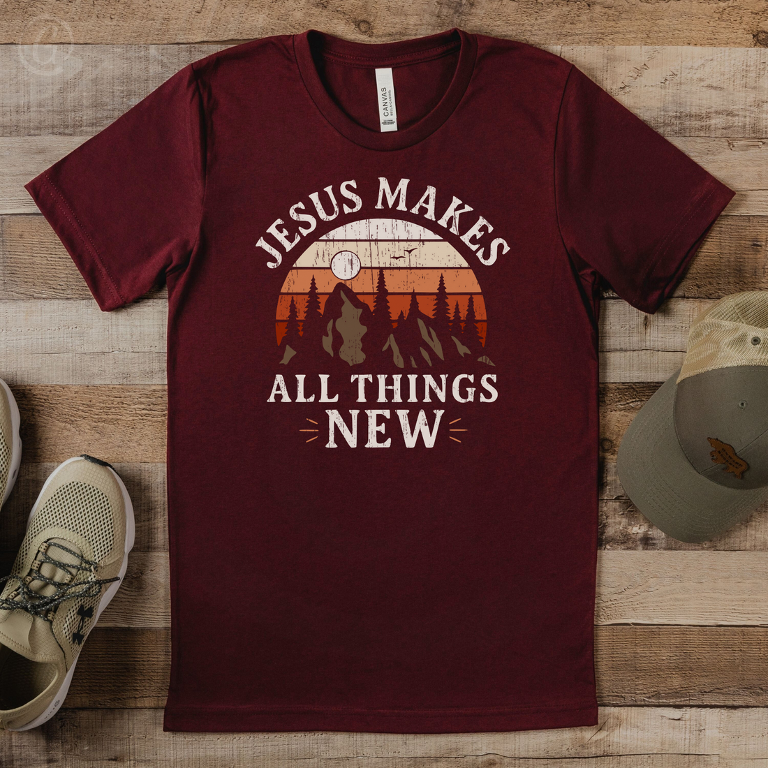 Jesus Makes All Things New Unisex Christian T-Shirt
