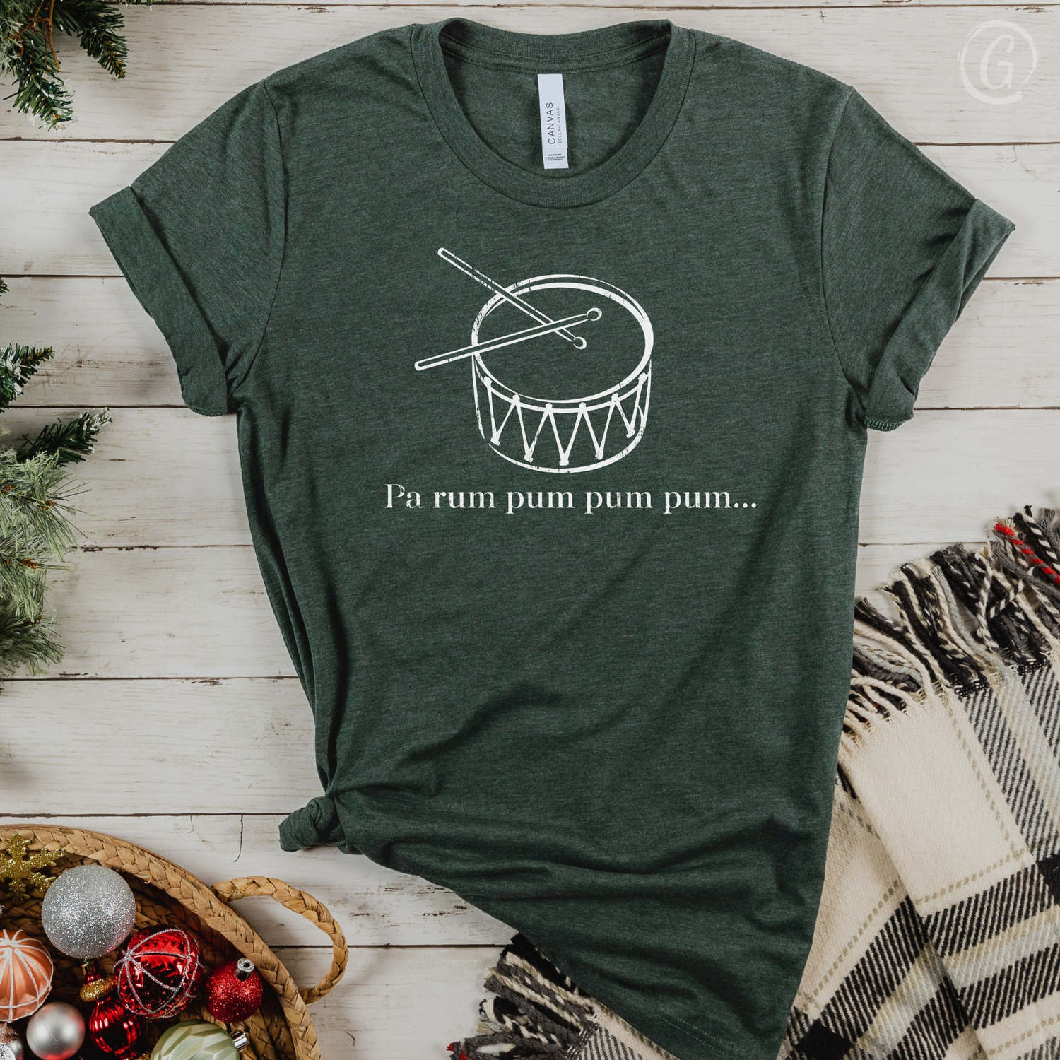 The Little Drummer Boy Unisex Christian T-Shirt