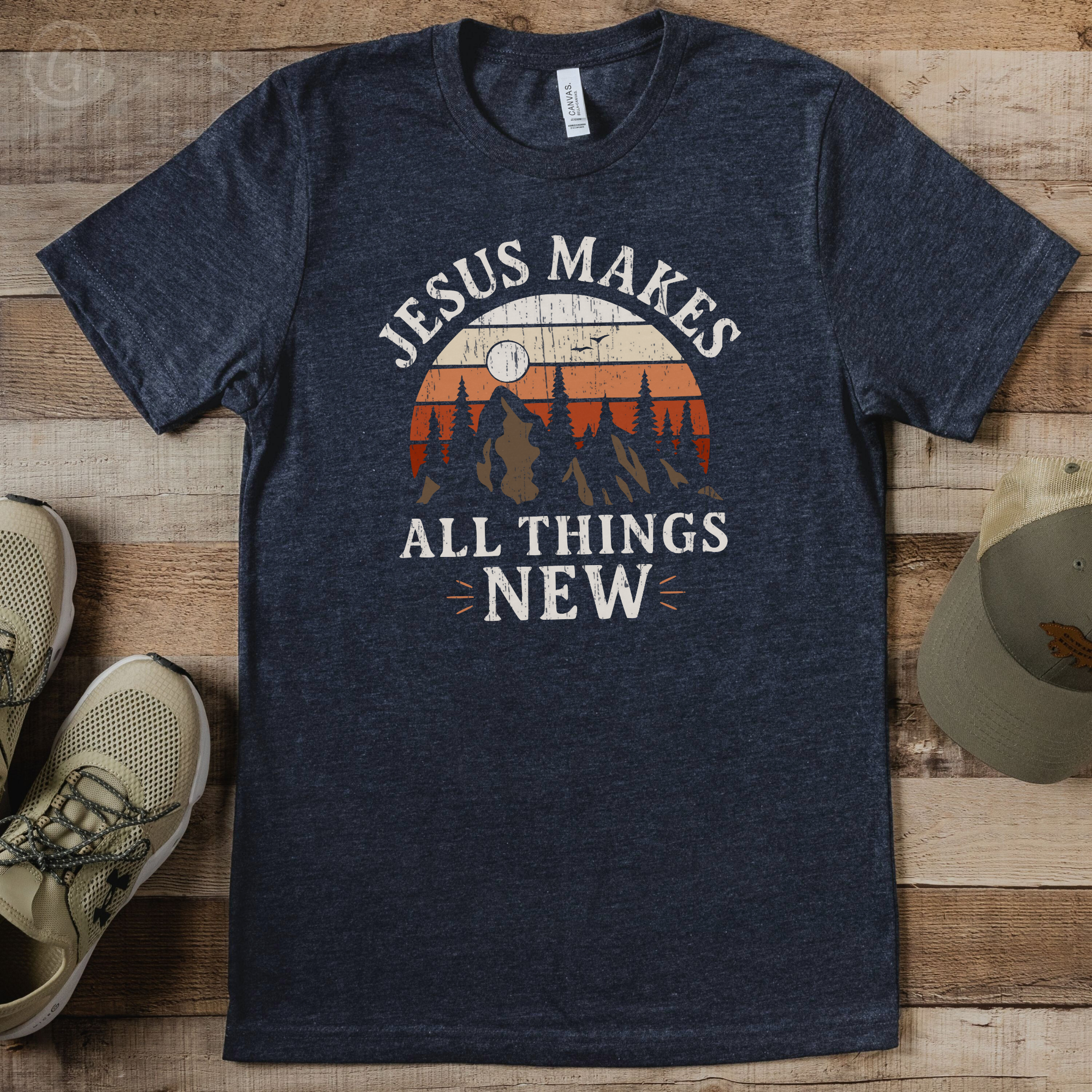 Jesus Makes All Things New Unisex Christian T-Shirt
