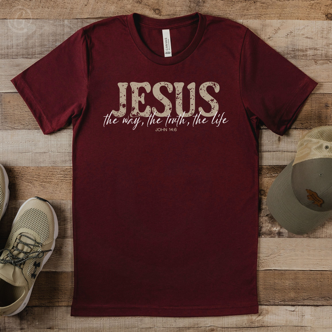 Jesus the Way, the Truth, the Life Unisex Christian T-Shirt
