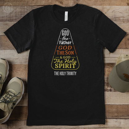 Candy Corn Trinity Unisex Christian T-Shirt
