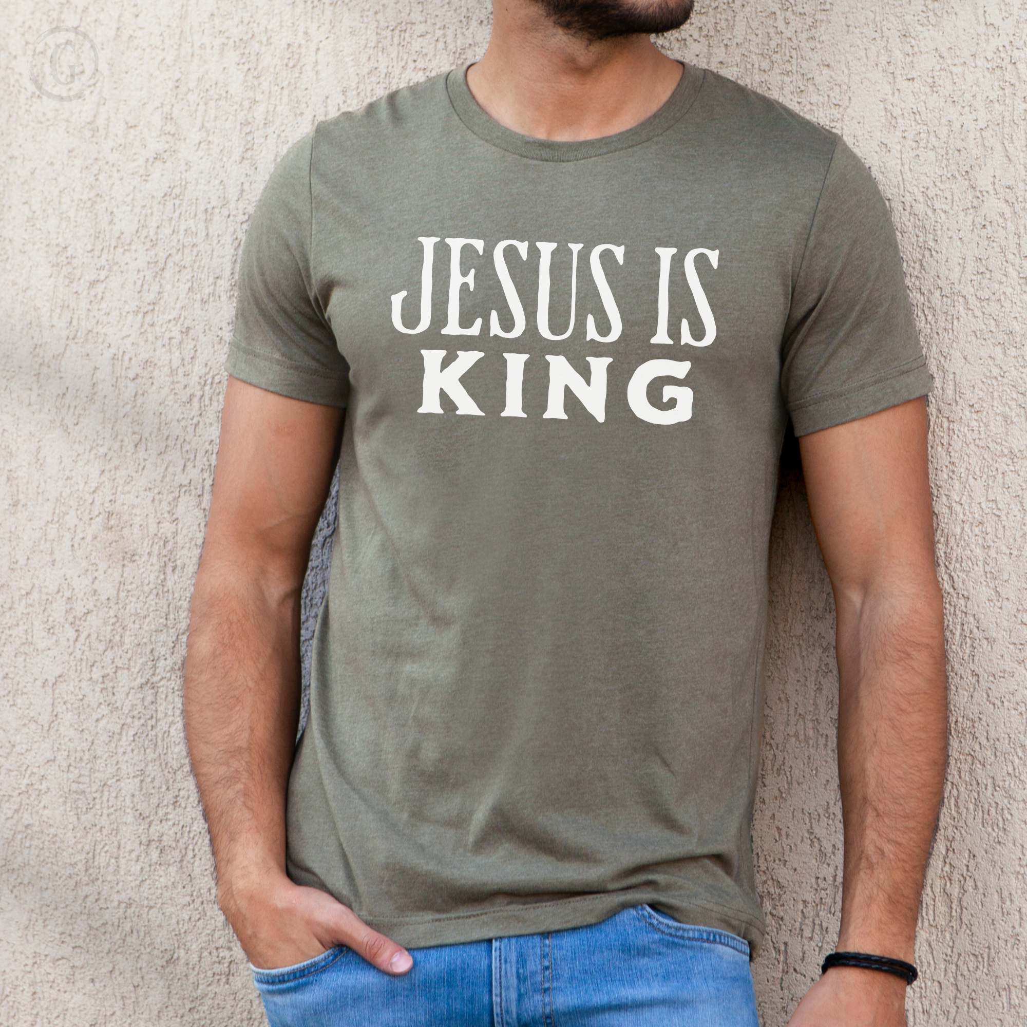 Jesus Is King Unisex Christian T-Shirt