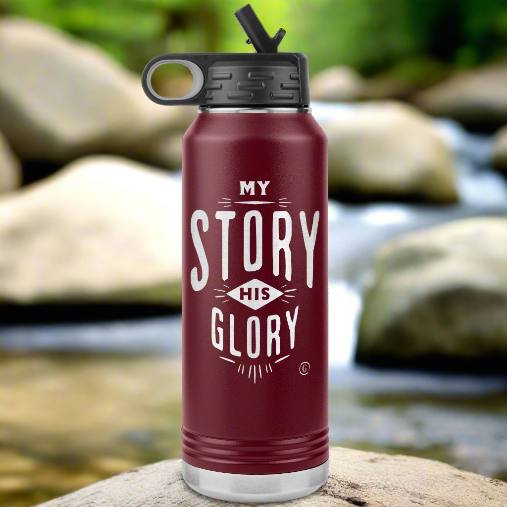 My_Story_His_Glory_30oz_Water_Bottle_WB_Tumbler_Maroon_Mockup.png