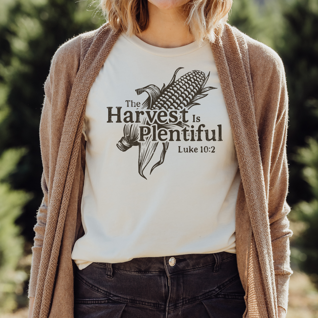 The Harvest Is Plentiful Unisex Christian T-Shirt