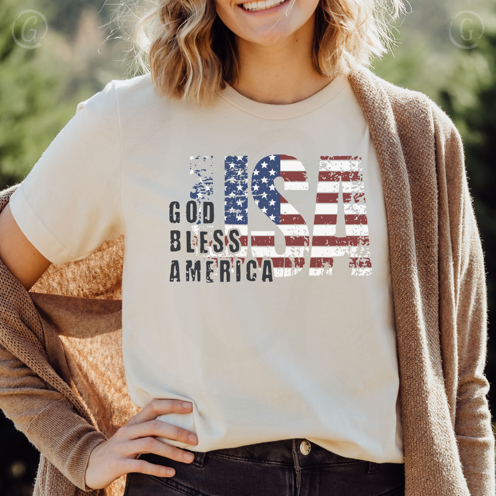 God Bless America Unisex Christian T-Shirt